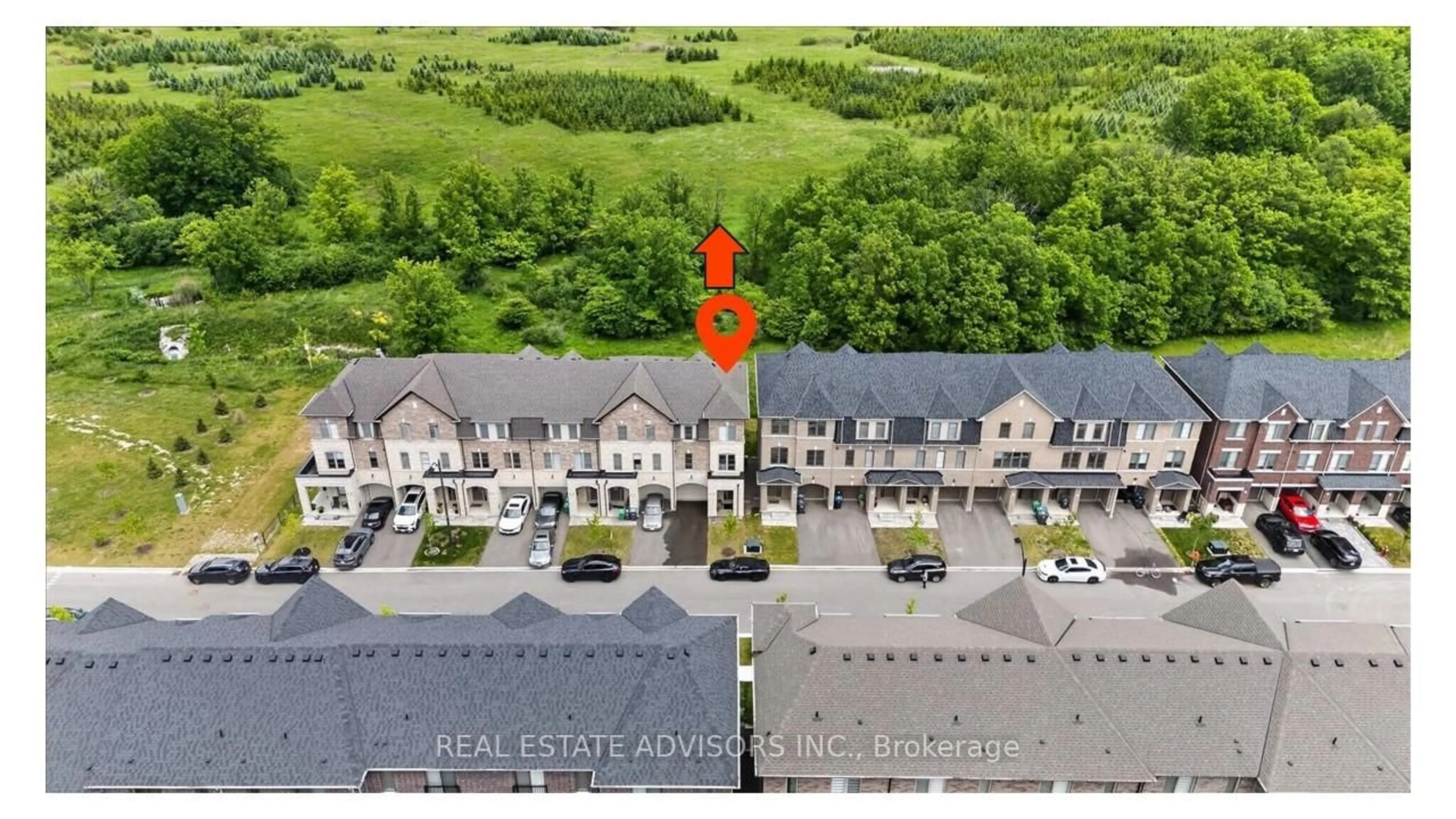 A pic from outside/outdoor area/front of a property/back of a property/a pic from drone, street for 95 Halliford Pl, Brampton Ontario L6P 4N6