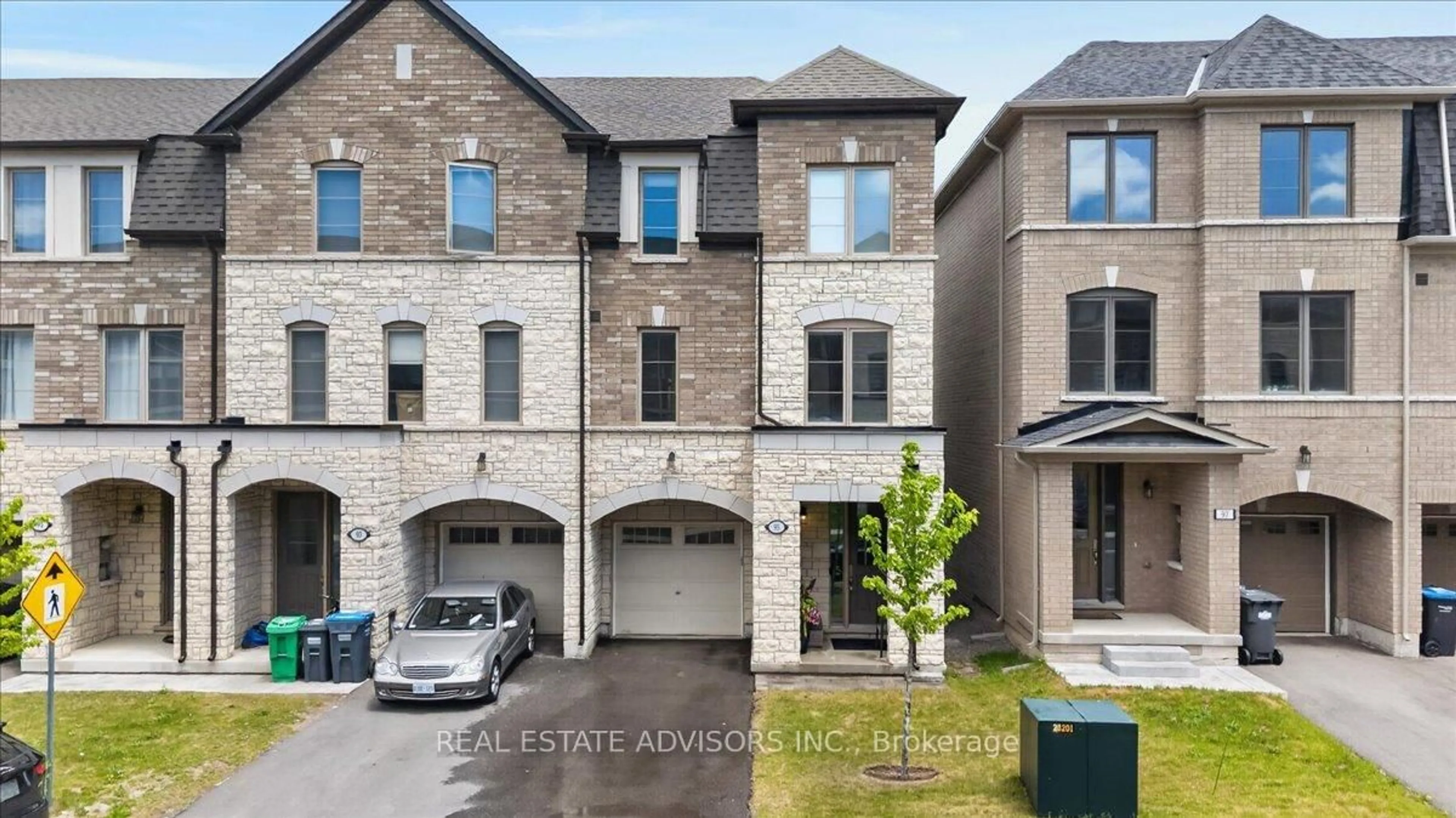 Home with brick exterior material, street for 95 Halliford Pl, Brampton Ontario L6P 4N6