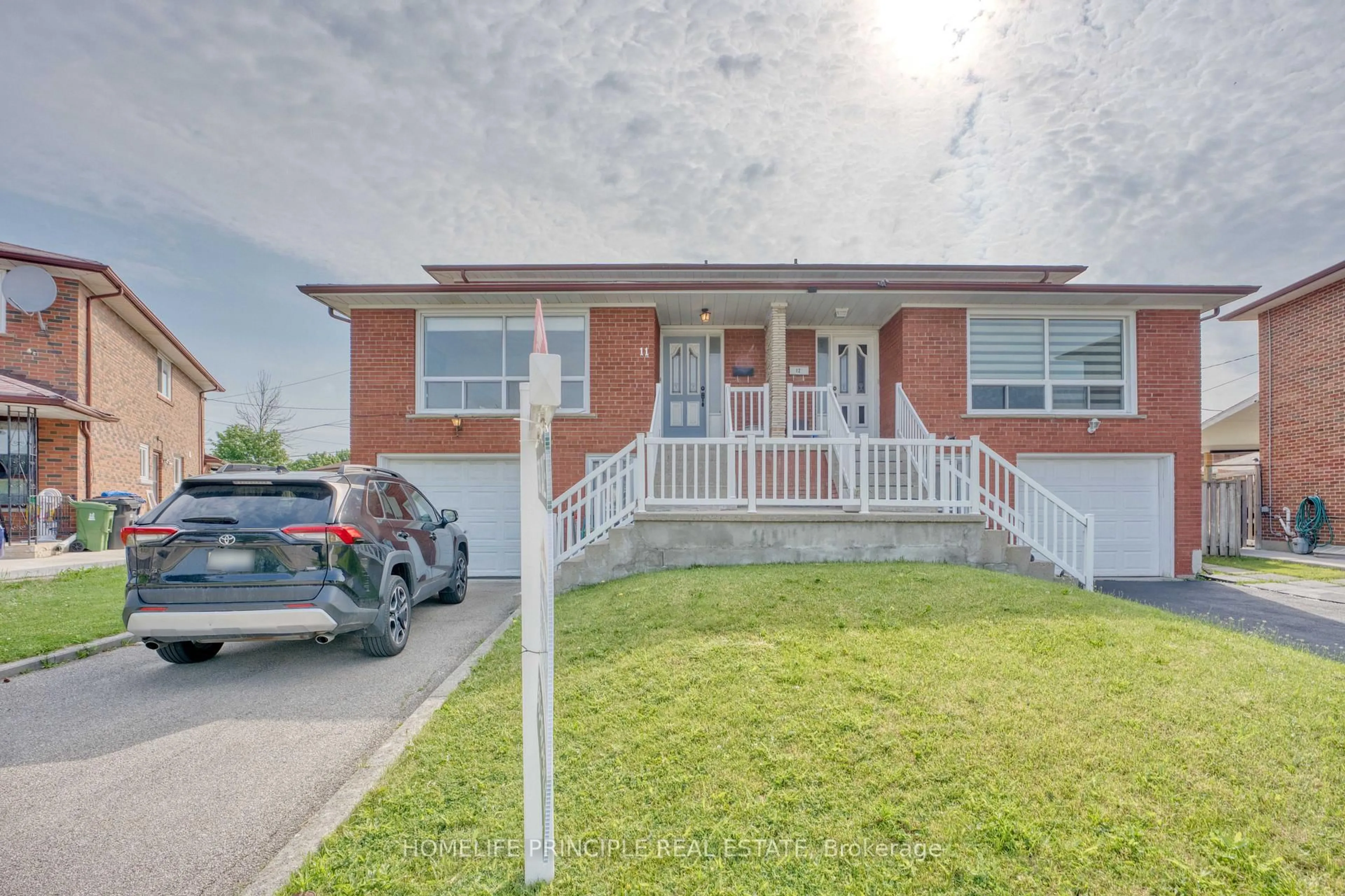 Home with brick exterior material, street for 11 Sheila Crt, Toronto Ontario M9V 3M4