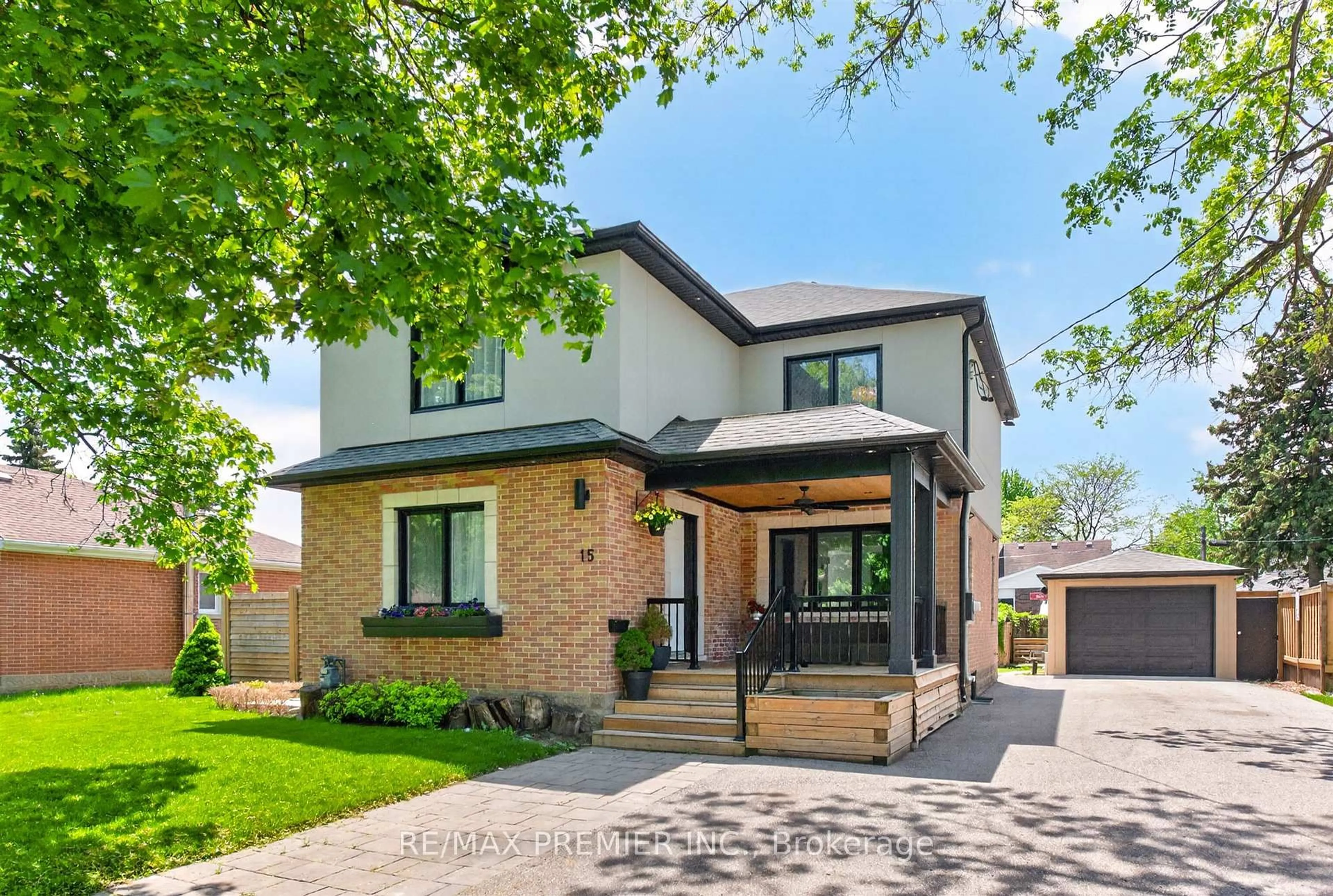Home with brick exterior material, street for 15 Fern St, Brampton Ontario L6Y 1X3