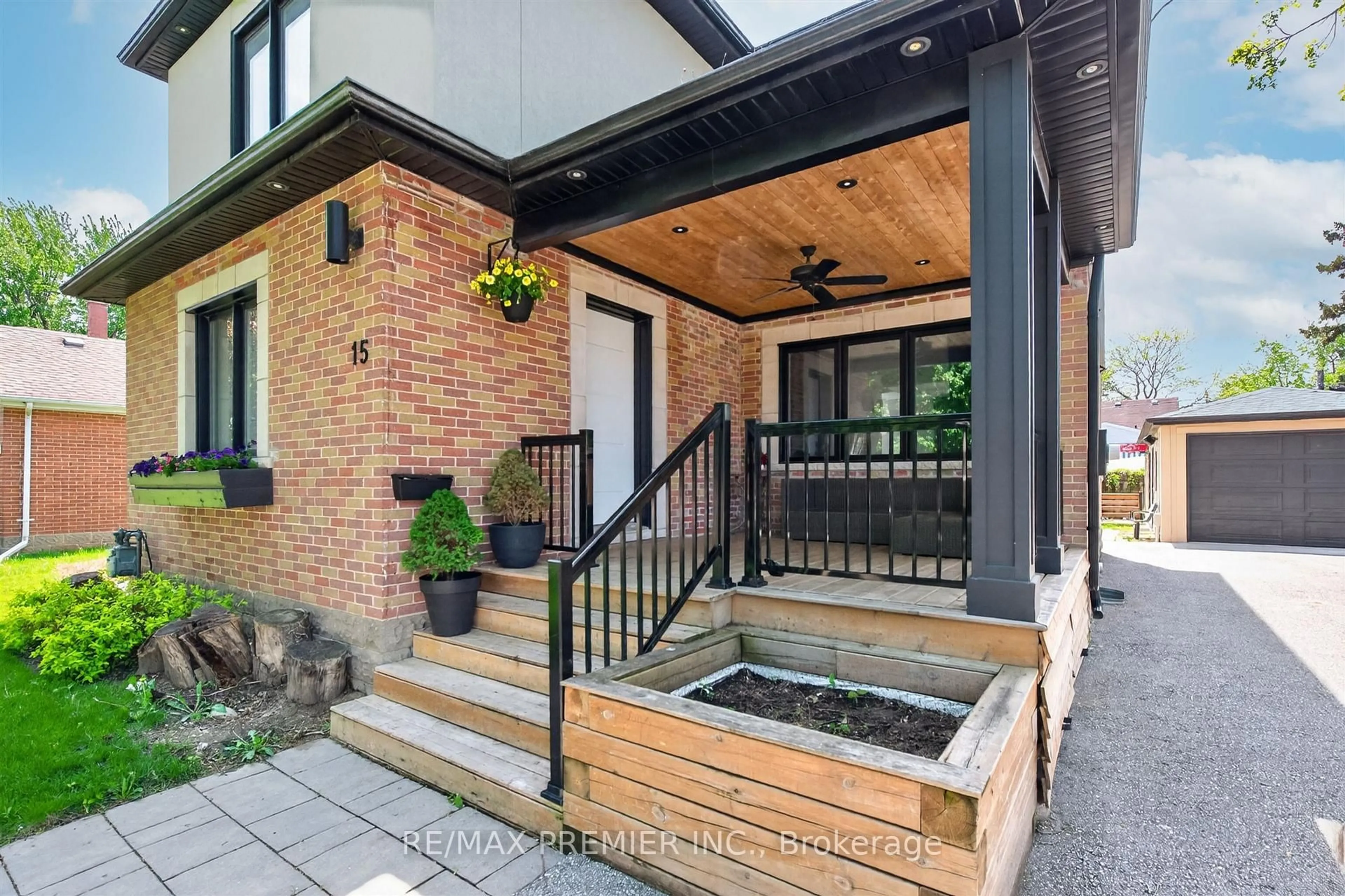 Home with brick exterior material, street for 15 Fern St, Brampton Ontario L6Y 1X3