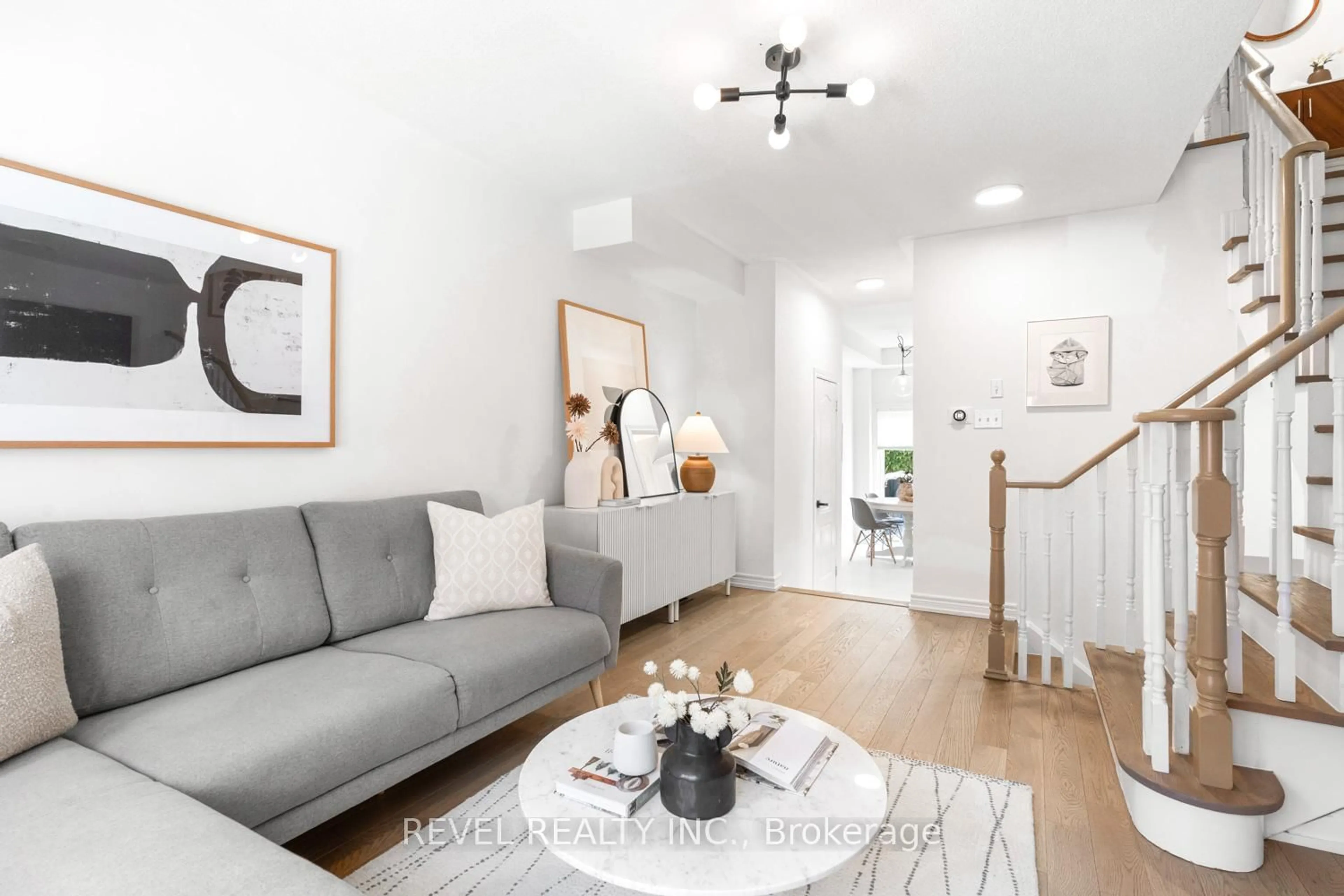 Living room with furniture, unknown for 8 Grogan Mews, Toronto Ontario M6H 4J9