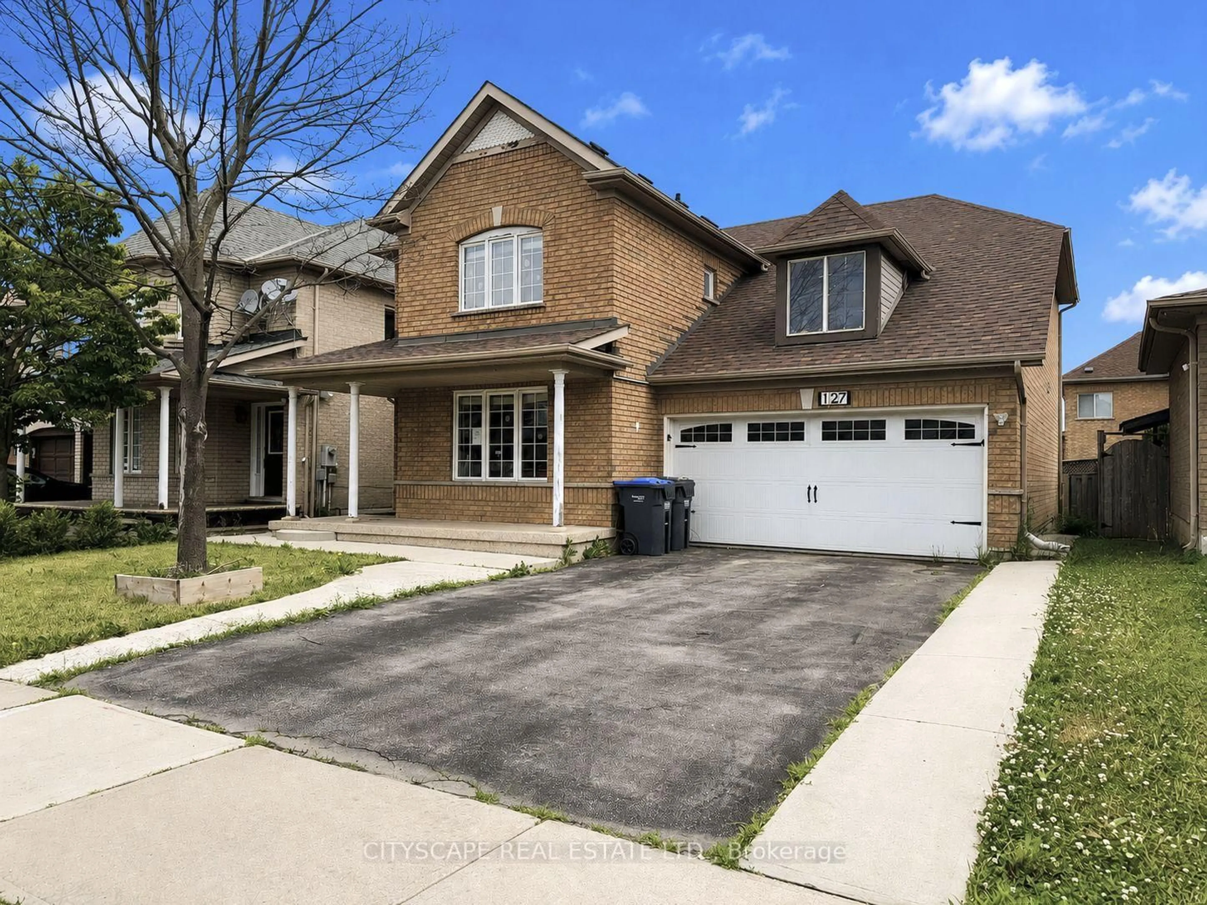 Home with brick exterior material, street for 127 Barleyfield Rd, Brampton Ontario L6R 2J4