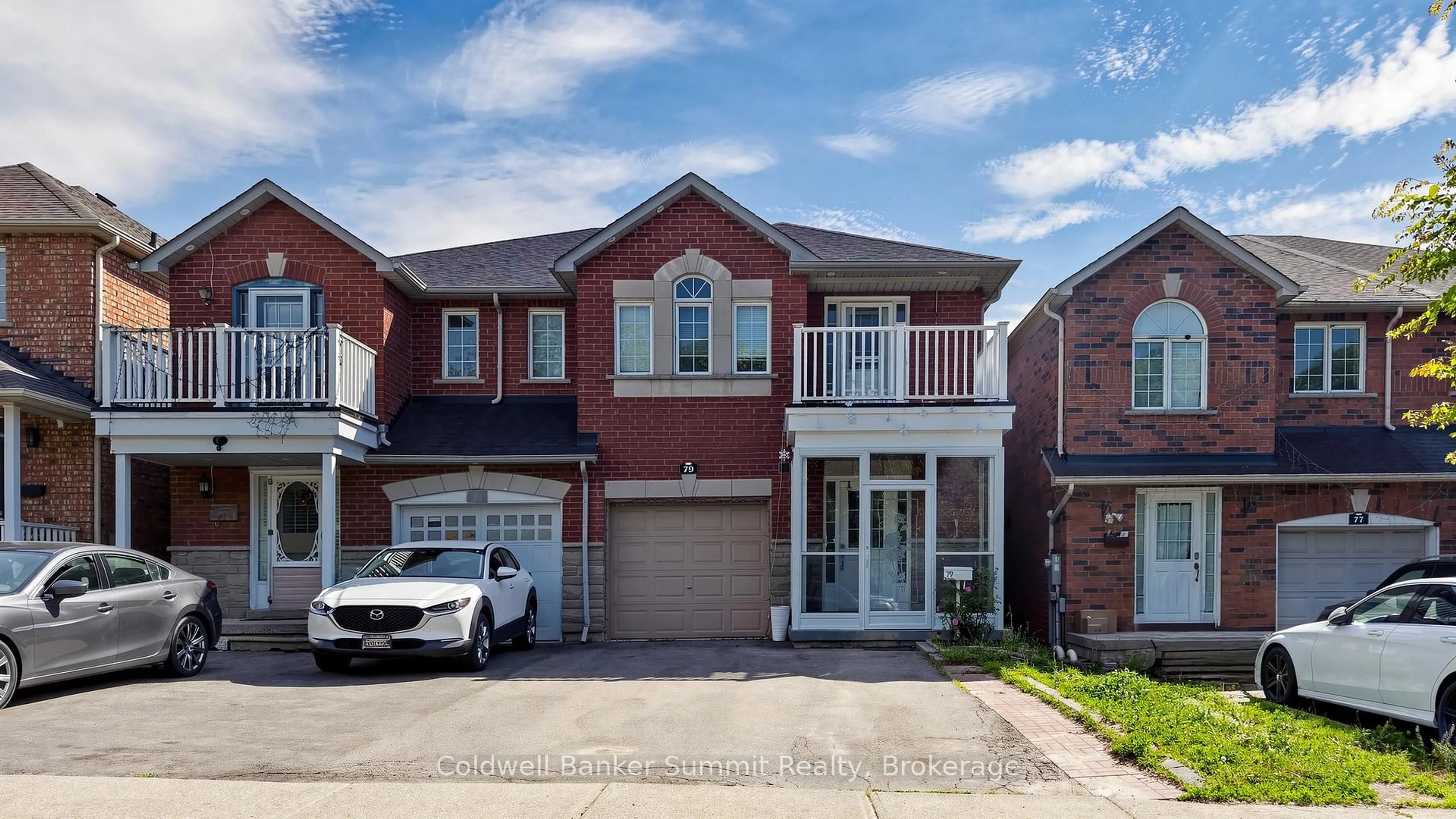 Home with brick exterior material, street for 79 San Gabriele Pl, Toronto Ontario M9L 3A5