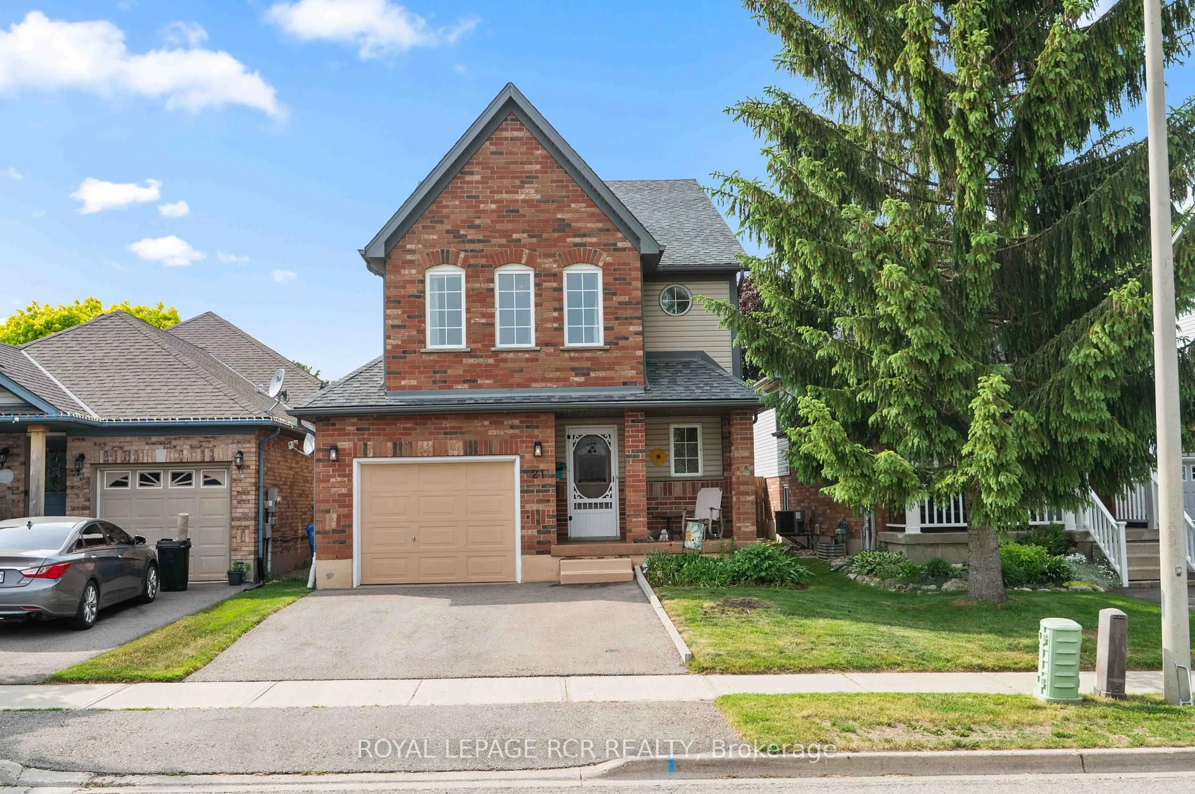Home with brick exterior material, street for 21 Settlers Rd, Orangeville Ontario L9W 5B2
