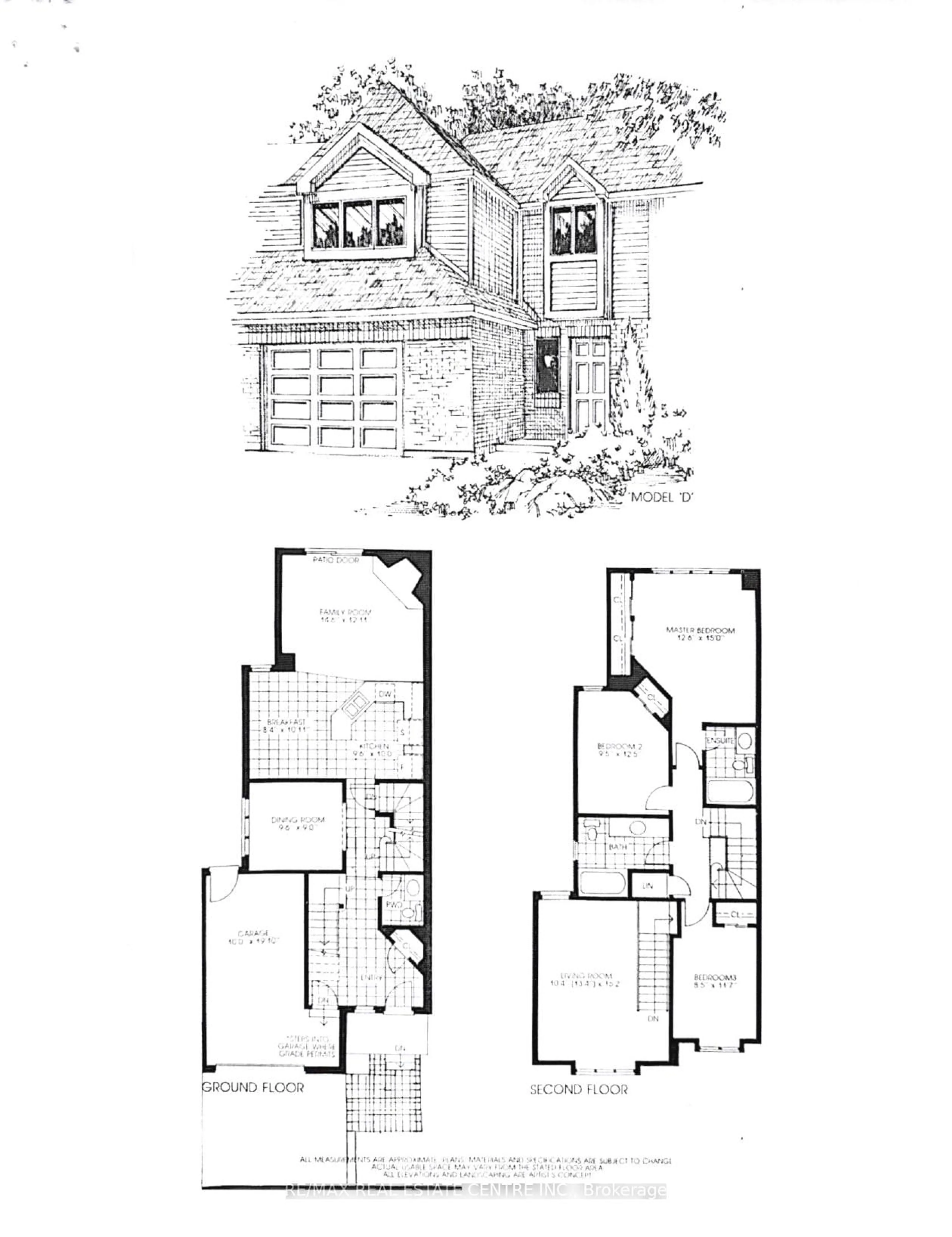 Floor plan for 6 Ashbrook Way, Brampton Ontario L6Y 4R5