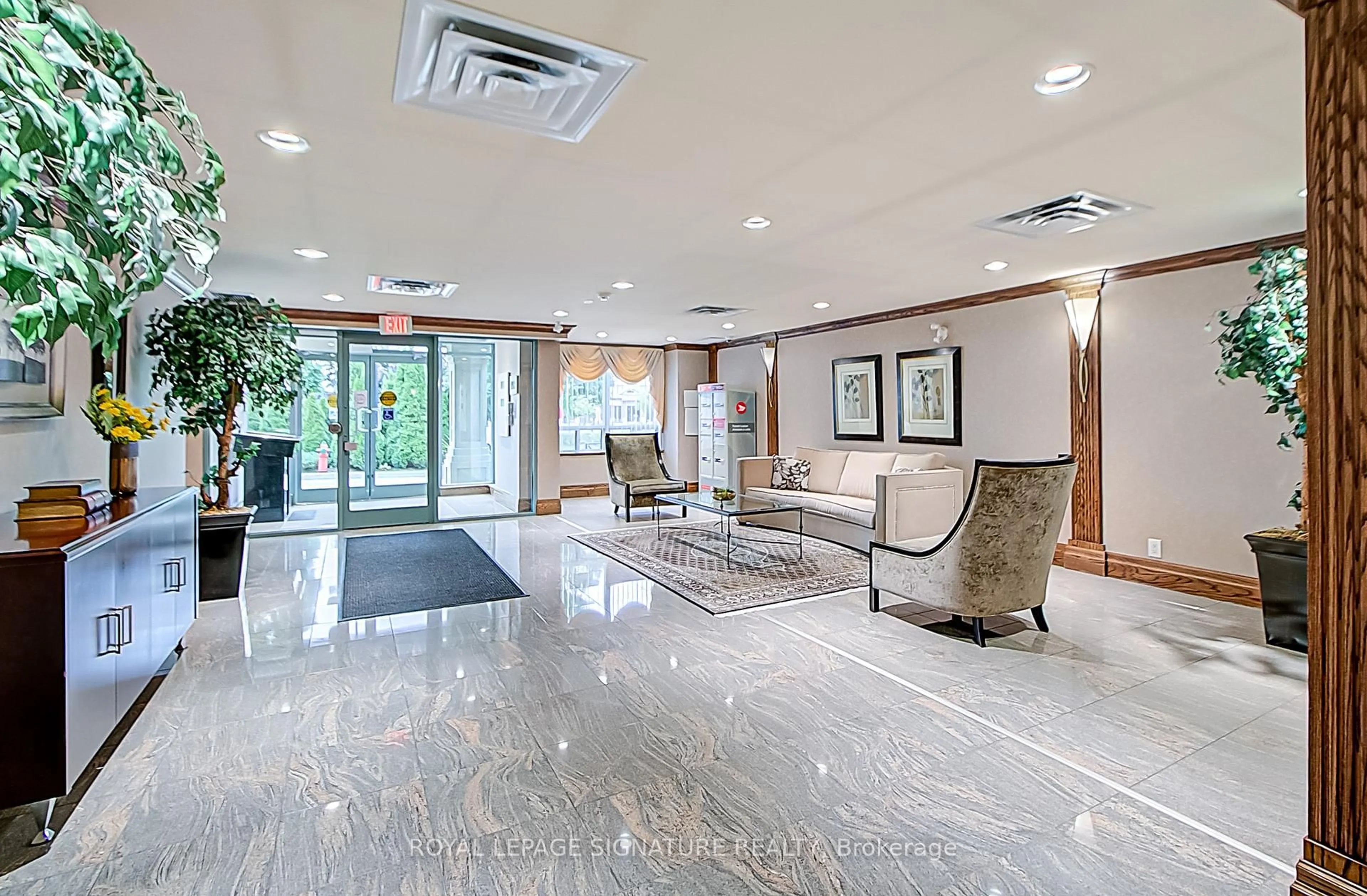 Lobby for 65 Via Rosedale #214, Brampton Ontario L6R 3N8