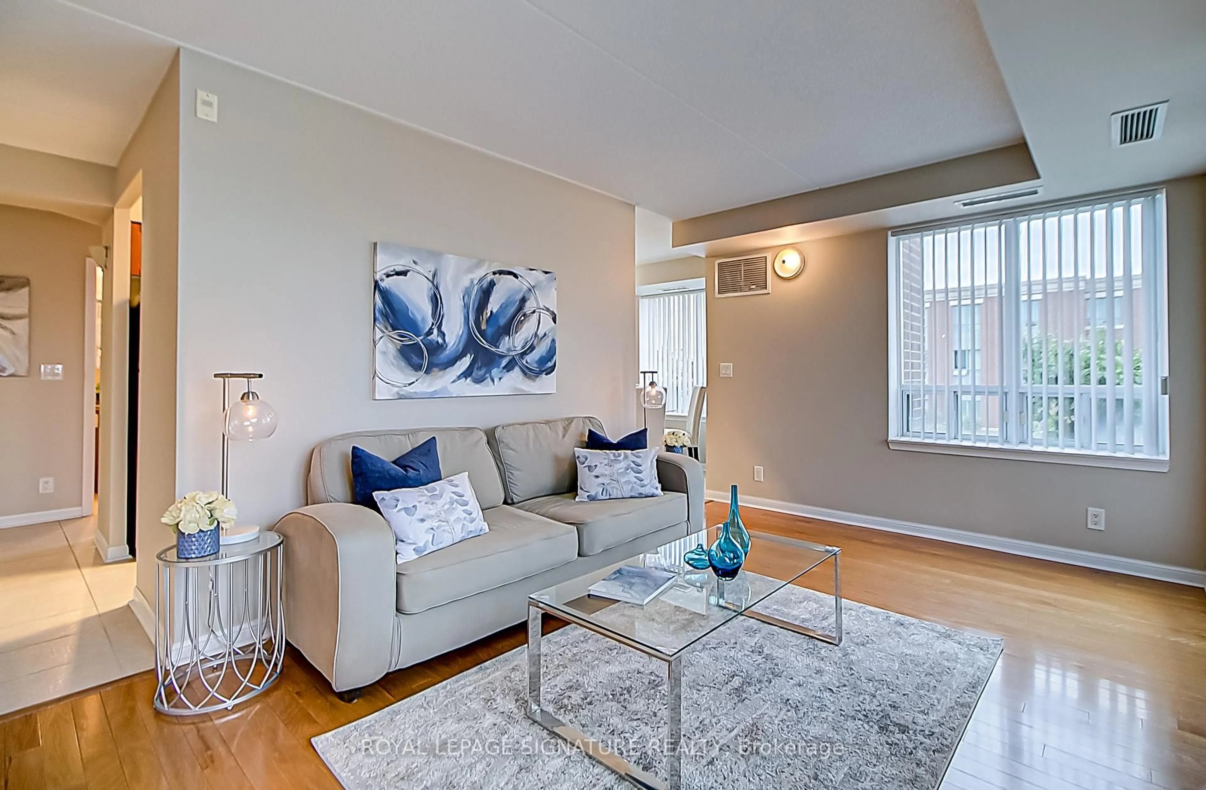 Living room with furniture, unknown for 65 Via Rosedale #214, Brampton Ontario L6R 3N8