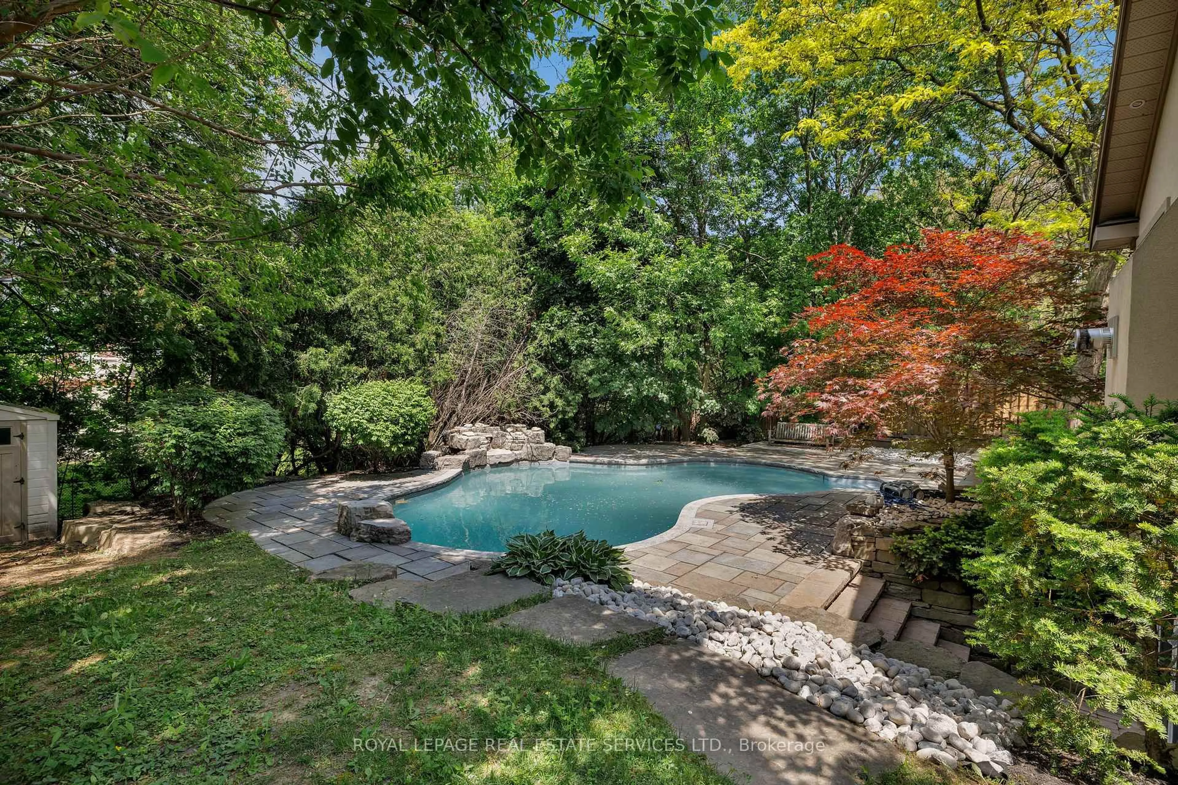 Pool for 1387 Willowdown Rd, Oakville Ontario L6L 1X2
