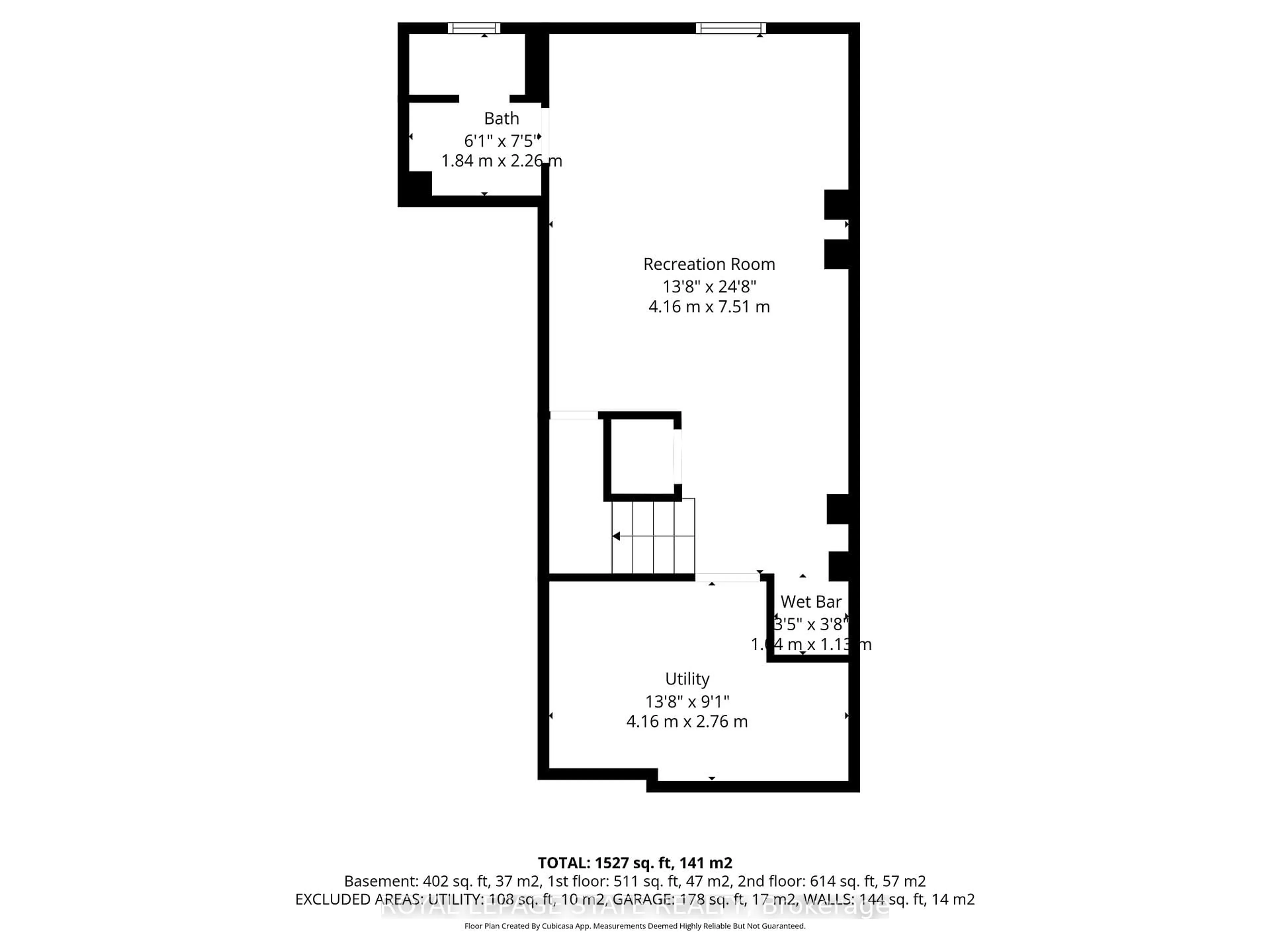 Floor plan for 2412 Curtis Rd, Burlington Ontario L7L 7M3