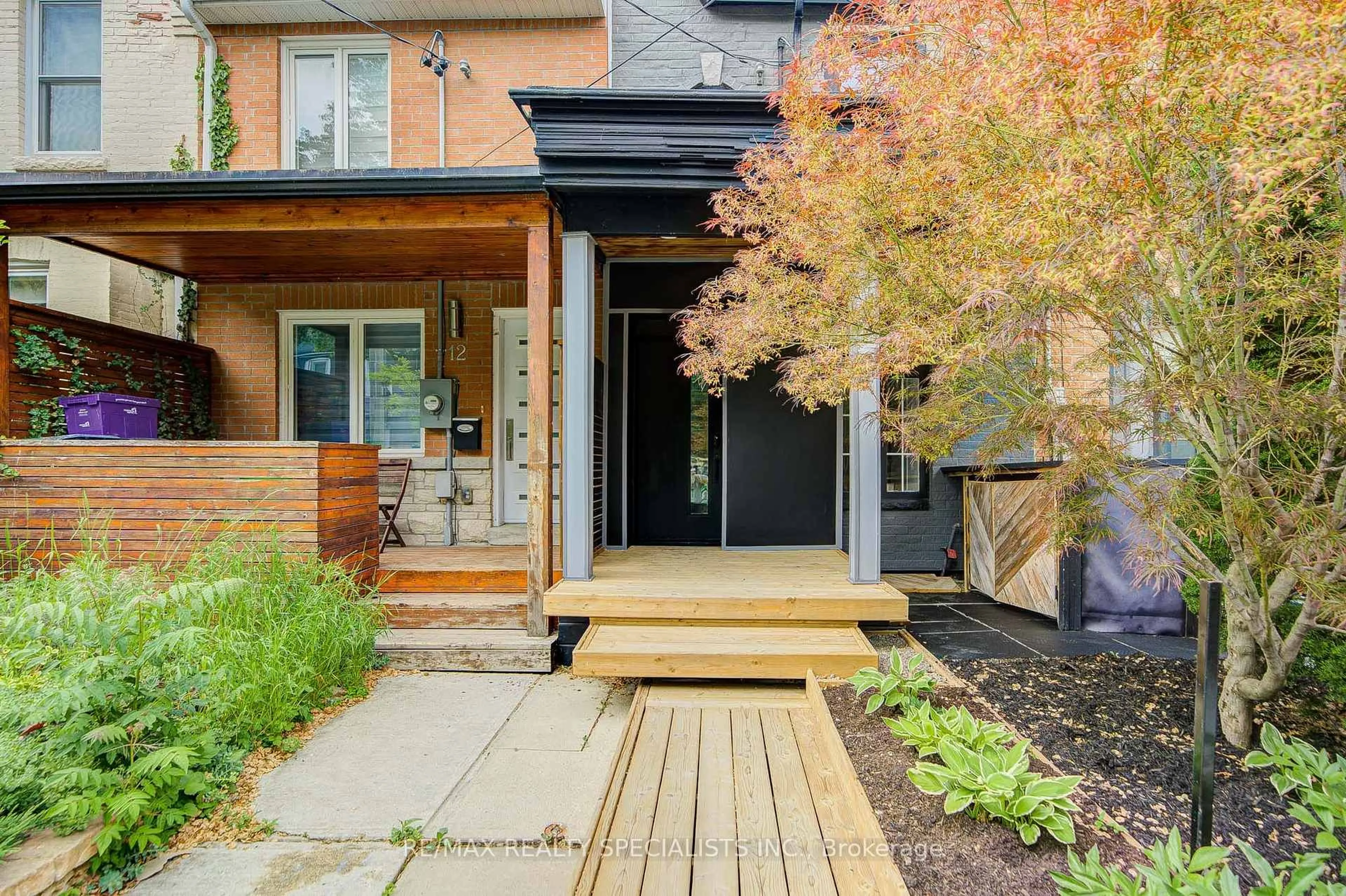 Home with brick exterior material, street for 10 Saunders Ave, Toronto Ontario M6R 1B8