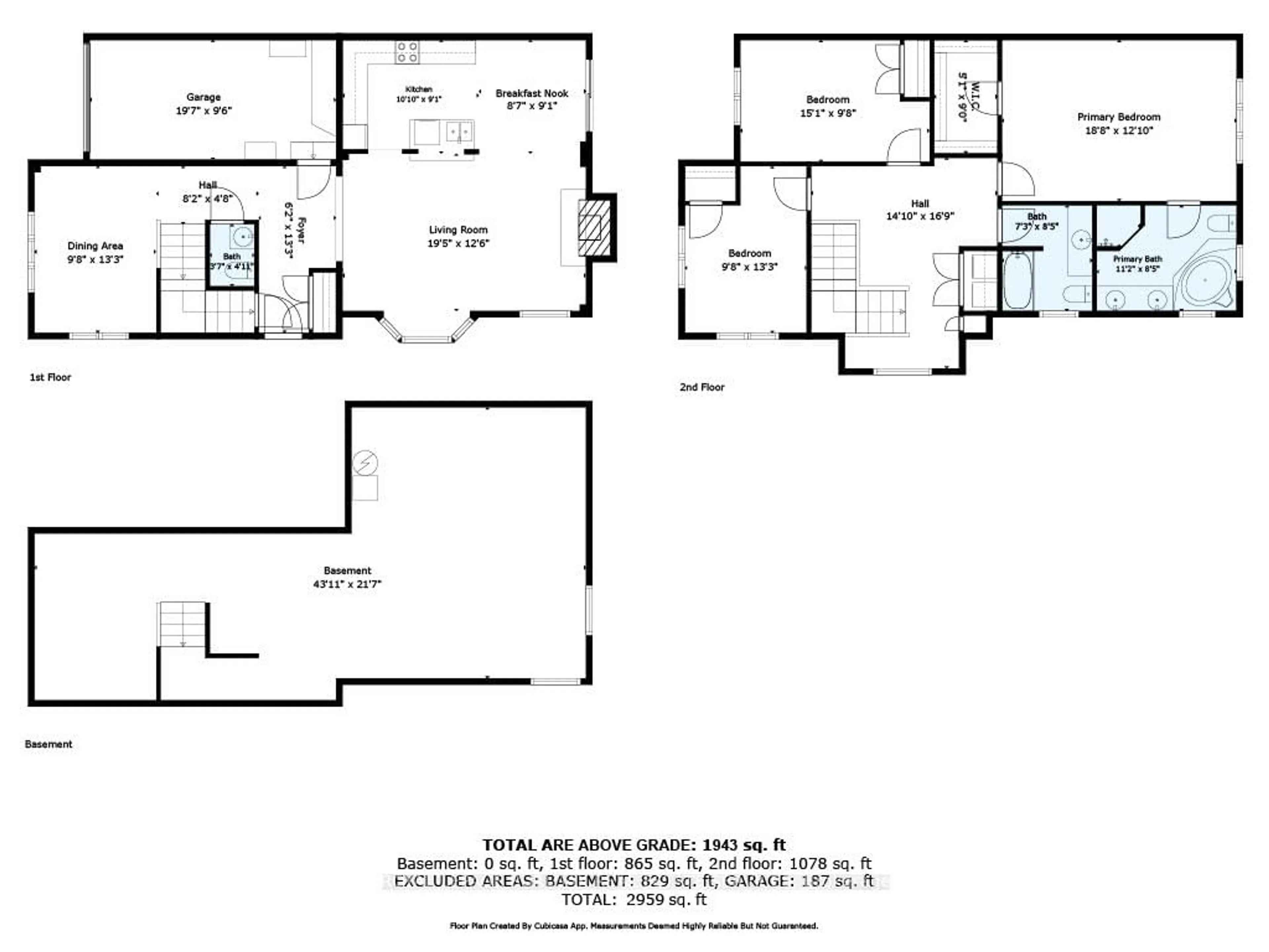 Floor plan for 2454 Sutton Dr, Burlington Ontario L7L 7A9