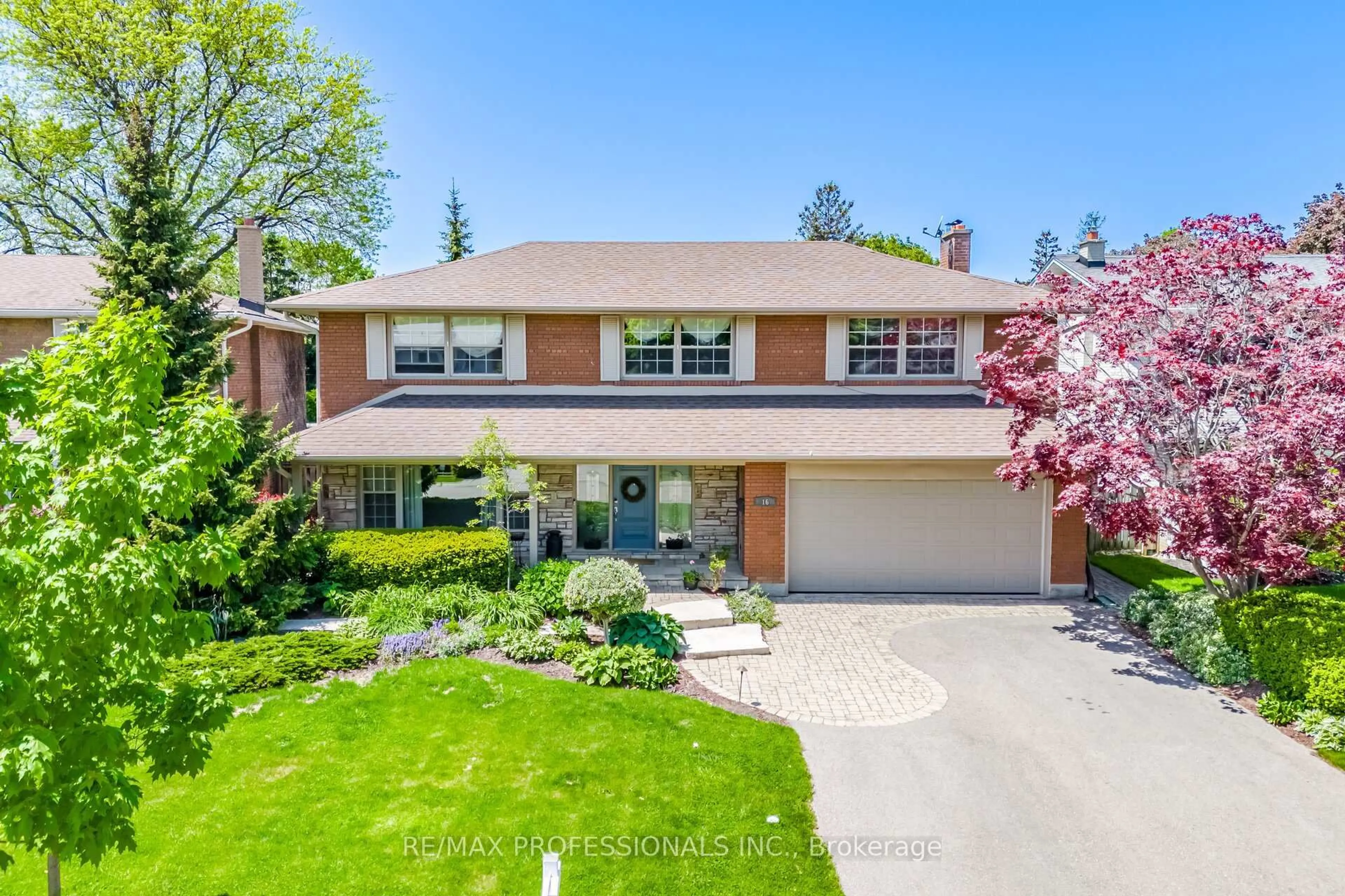 Home with brick exterior material, street for 16 Cherry Post Cres, Toronto Ontario M9C 2K1