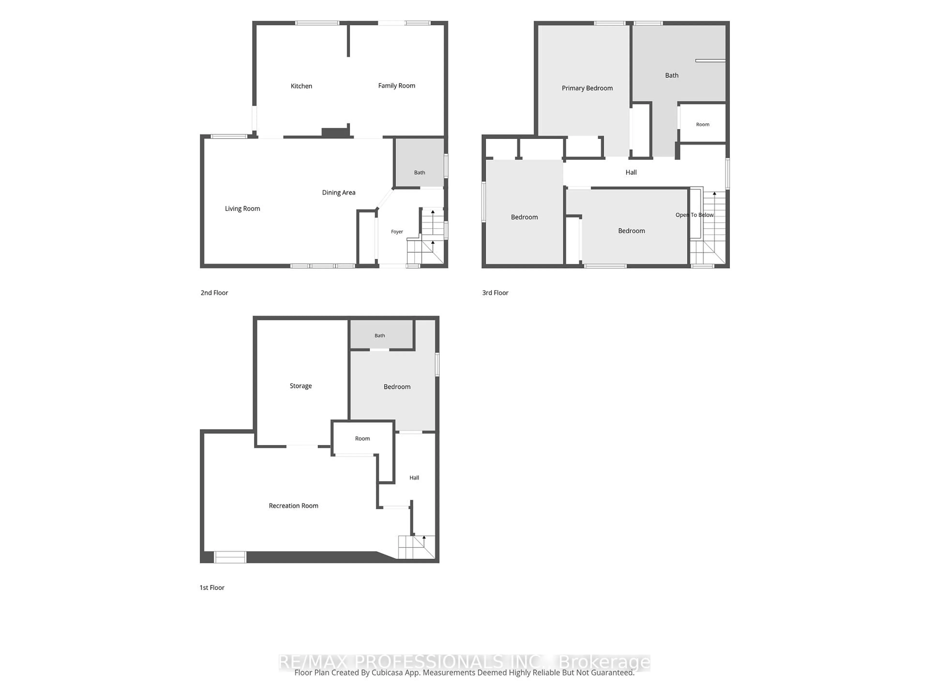Floor plan for 4625 Dundas St, Toronto Ontario M9A 1A4