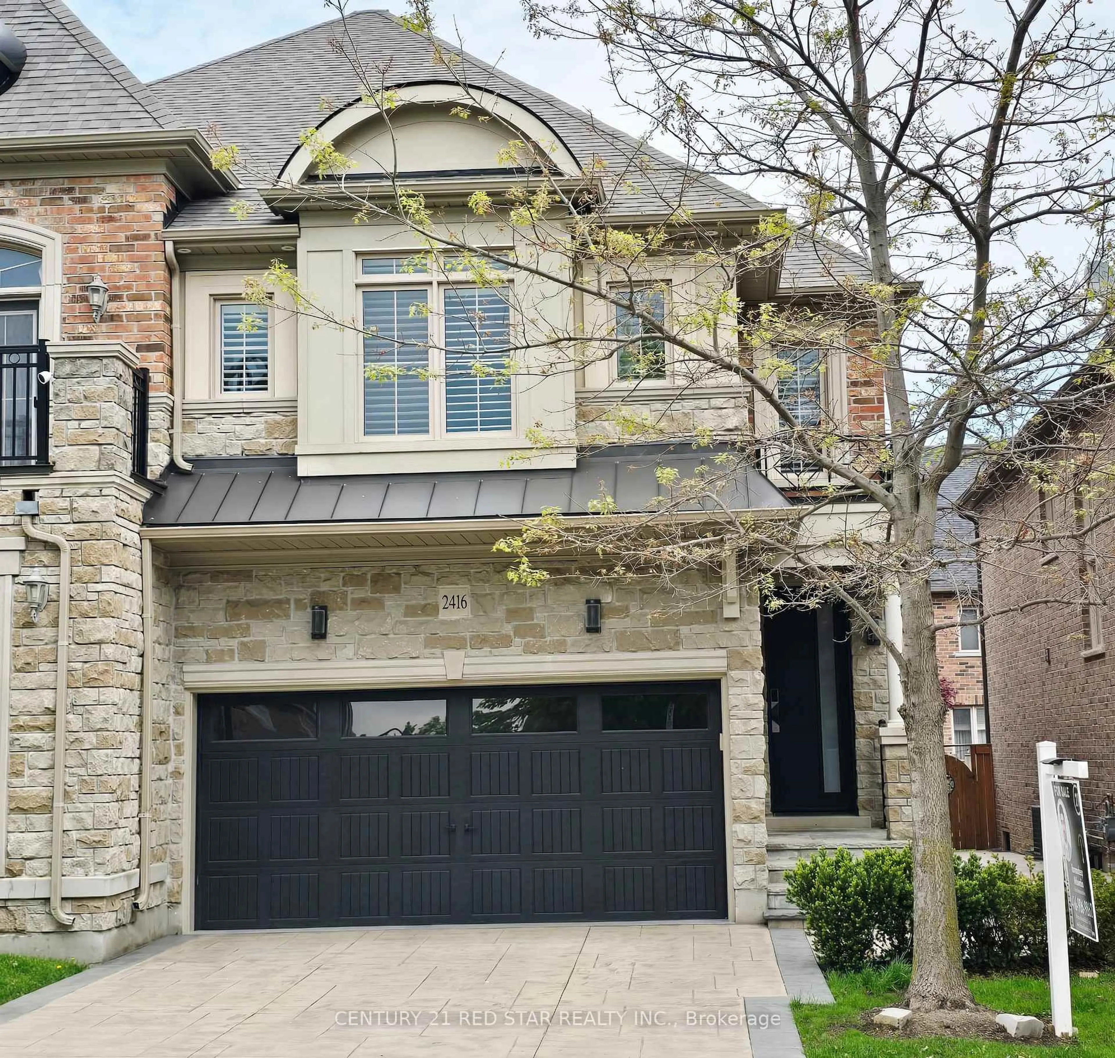 Home with brick exterior material, street for 2416 Village Common, Oakville Ontario L6M 0S2