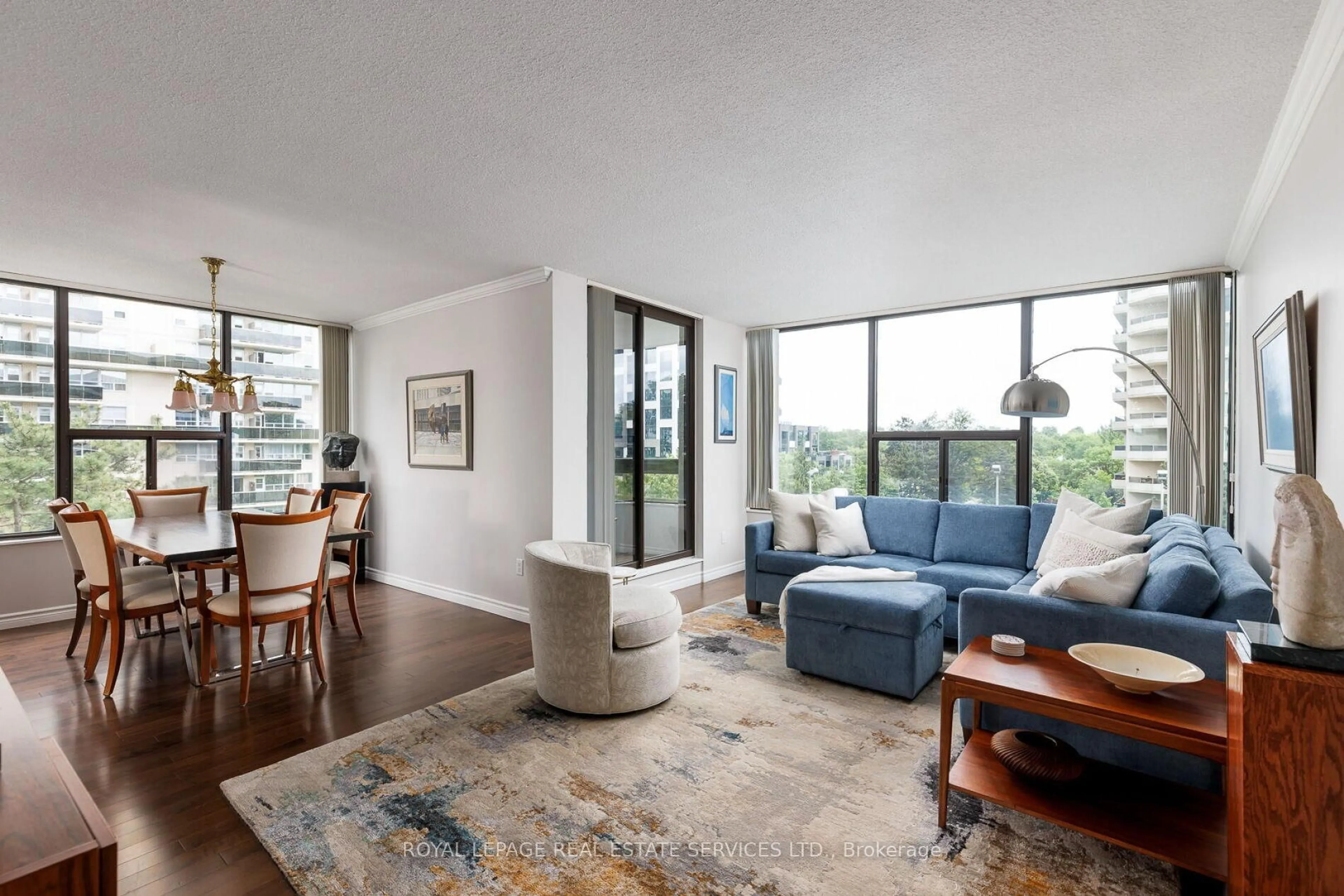 Living room with furniture, unknown for 100 Quebec Ave #401, Toronto Ontario M6P 4B8