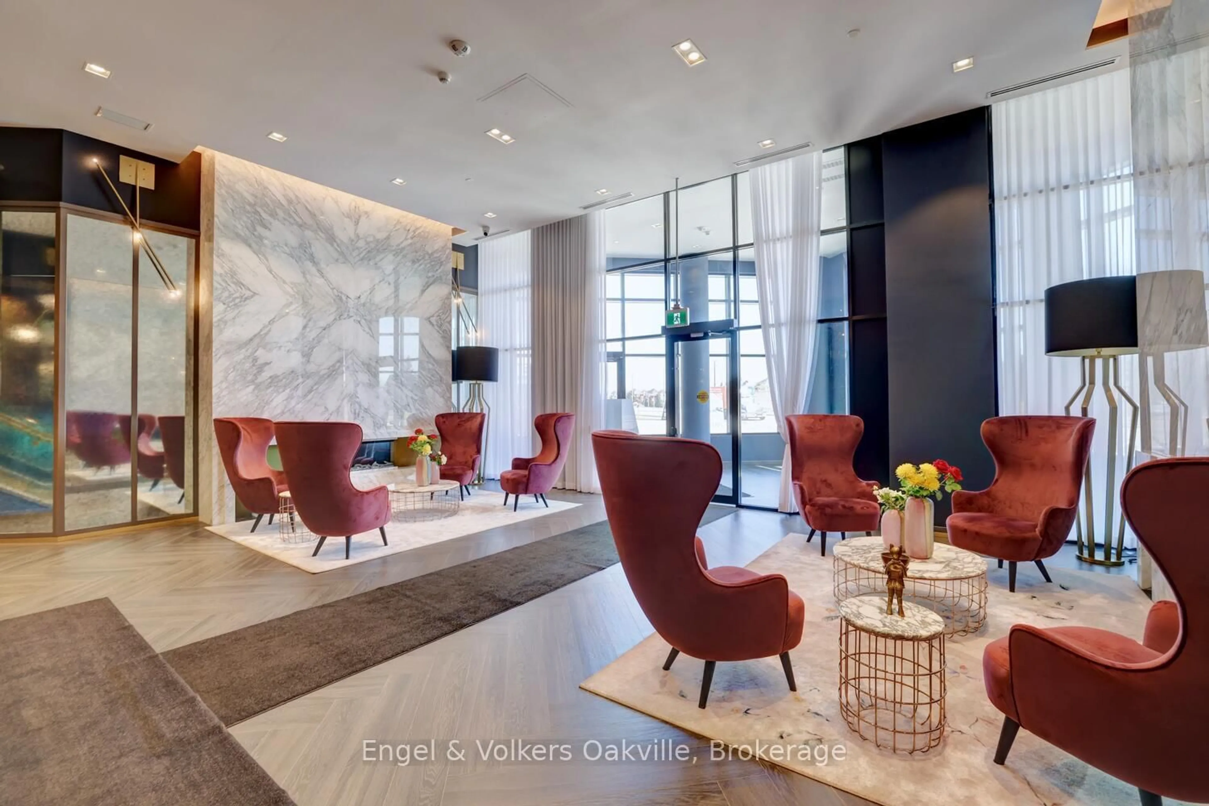 Lobby for 405 Dundas St #307, Oakville Ontario L6M 5P9