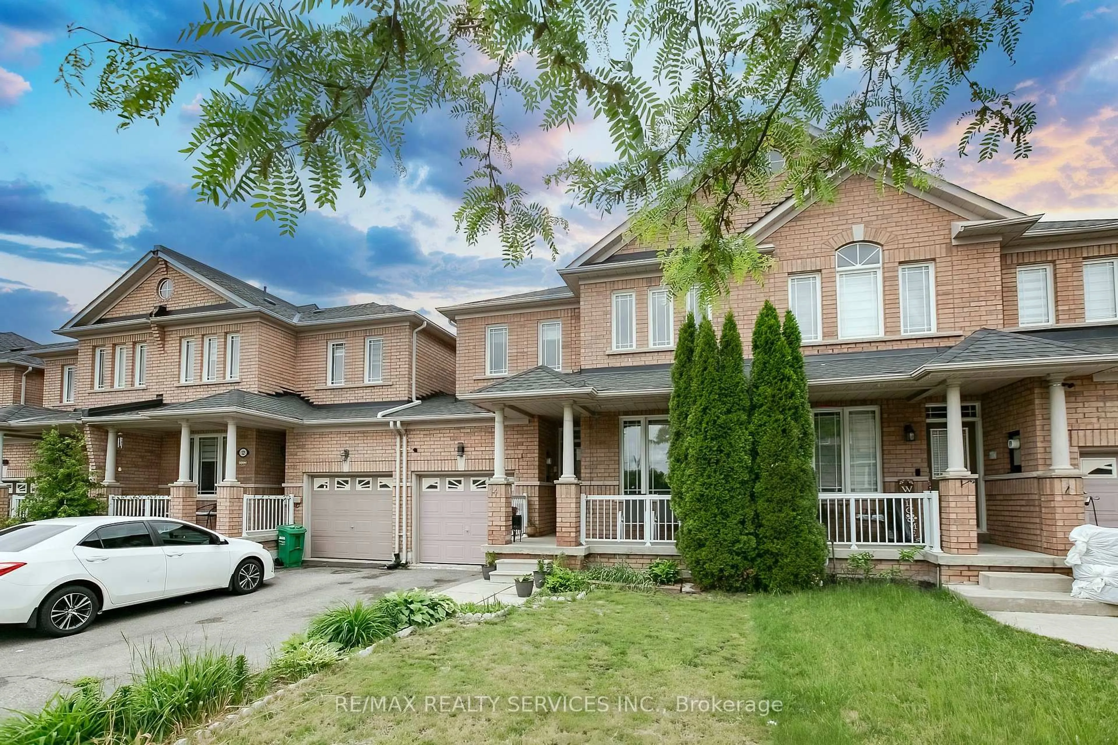 Home with brick exterior material, street for 14 Eaglefield Gate, Brampton Ontario L7A 3S2