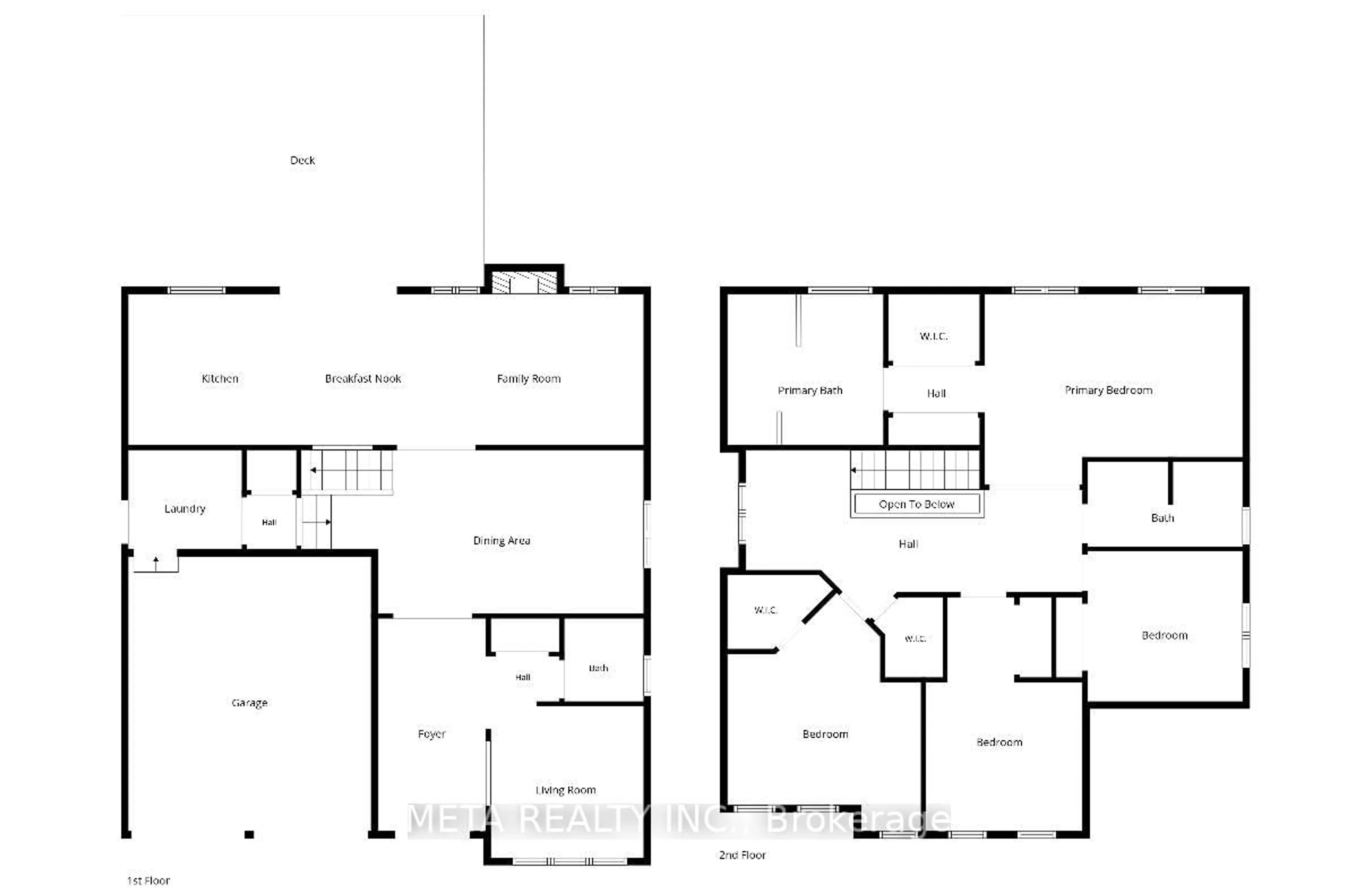 Floor plan for 2299 Stratus Dr, Oakville Ontario L6M 4Z9