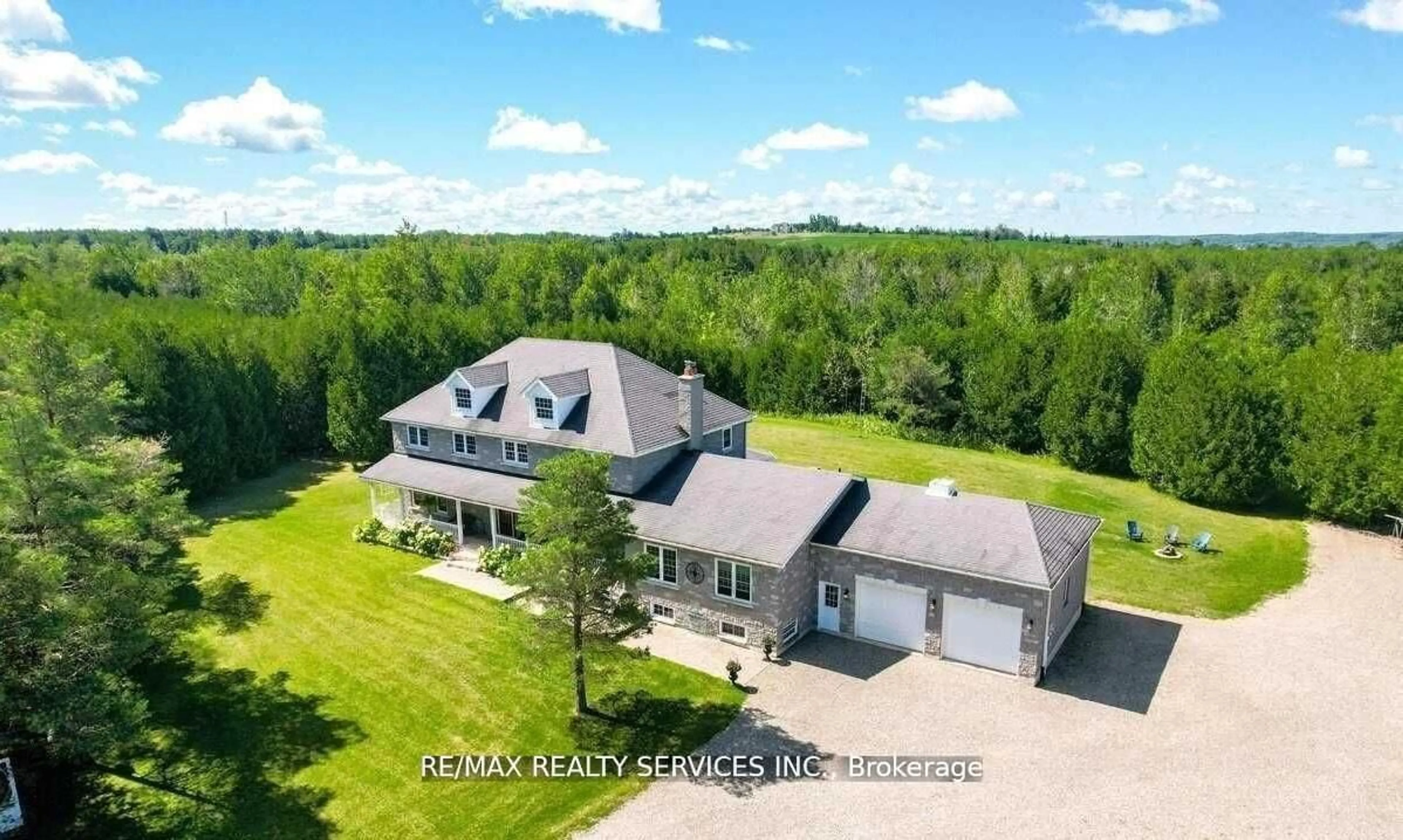 A pic from outside/outdoor area/front of a property/back of a property/a pic from drone, unknown for 20040 Kennedy Rd, Caledon Ontario L7K 1Y3