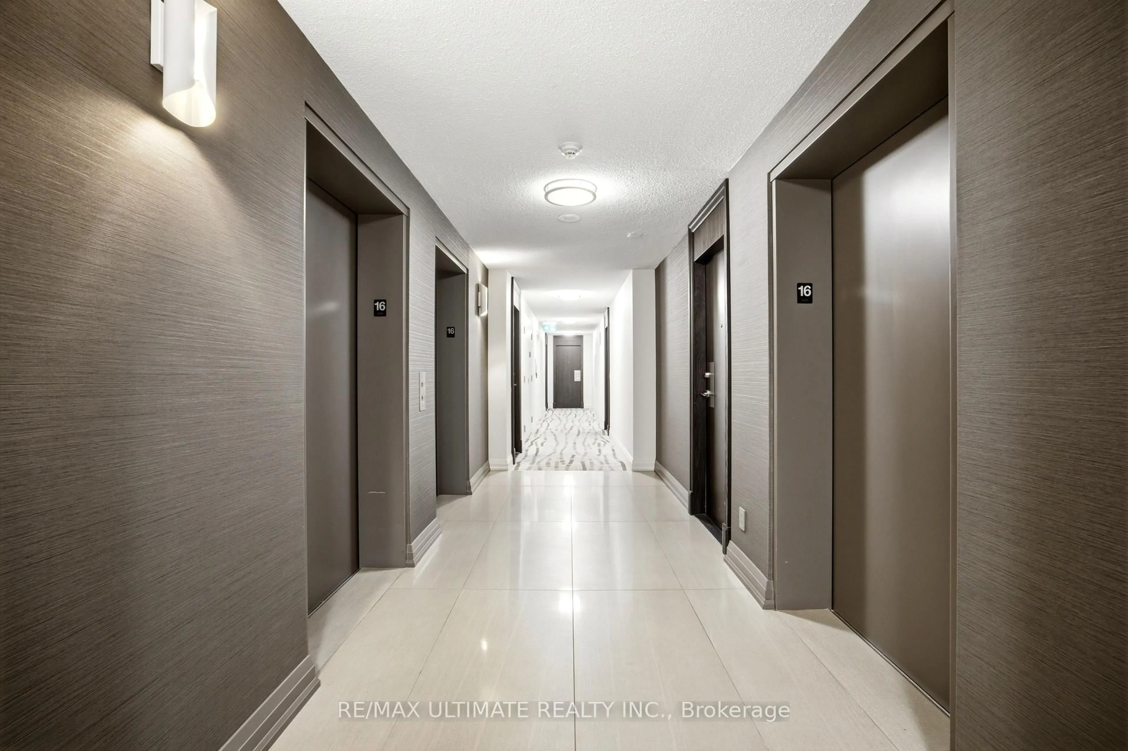 Indoor foyer for 3 Michael Power Pl #1603, Toronto Ontario M9A 0A2