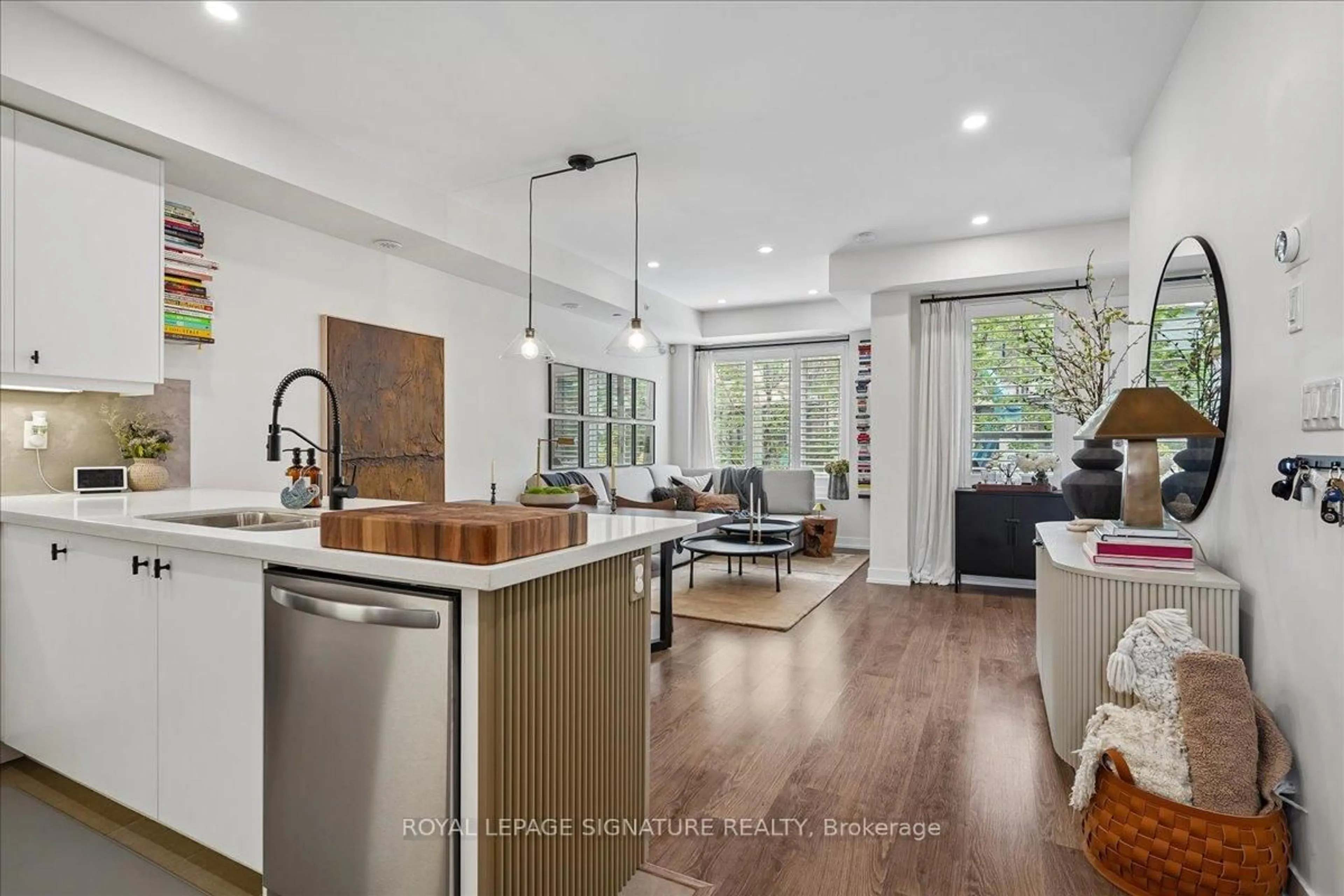 Open concept kitchen, unknown for 8 Drummond St #420, Toronto Ontario M8V 1Y8