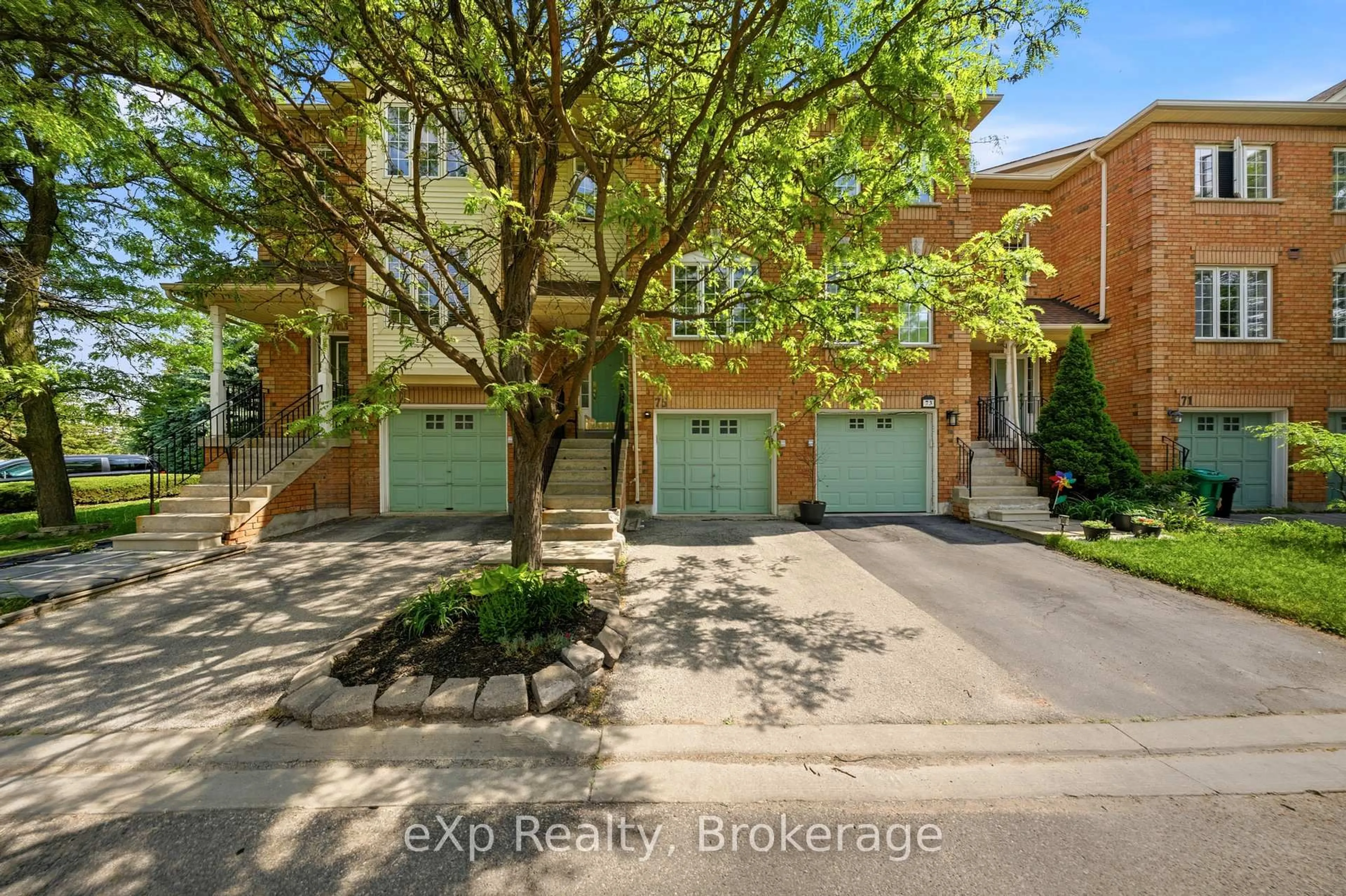 A pic from outside/outdoor area/front of a property/back of a property/a pic from drone, street for 9800 Mclaughlin Rd #75, Brampton Ontario L6X 4R1