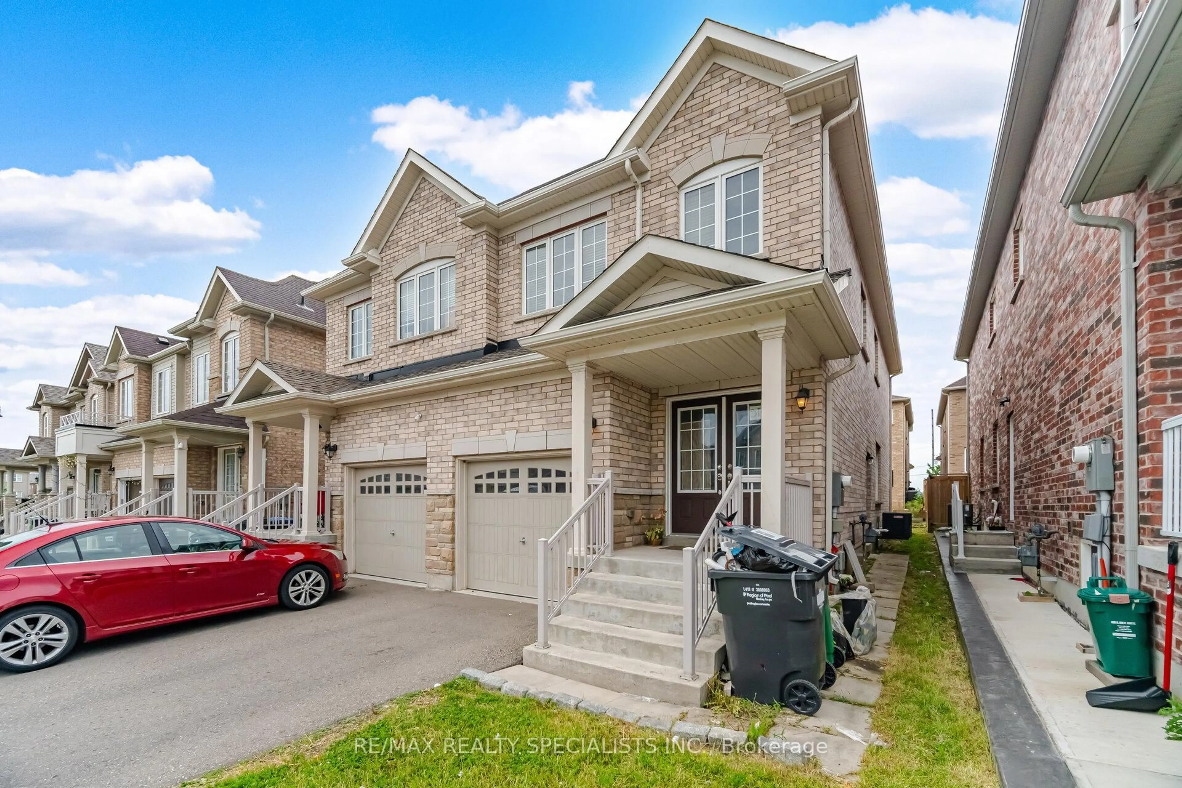 Home with brick exterior material, street for 51 Frenchpark Circ, Brampton Ontario L6X 0Y6