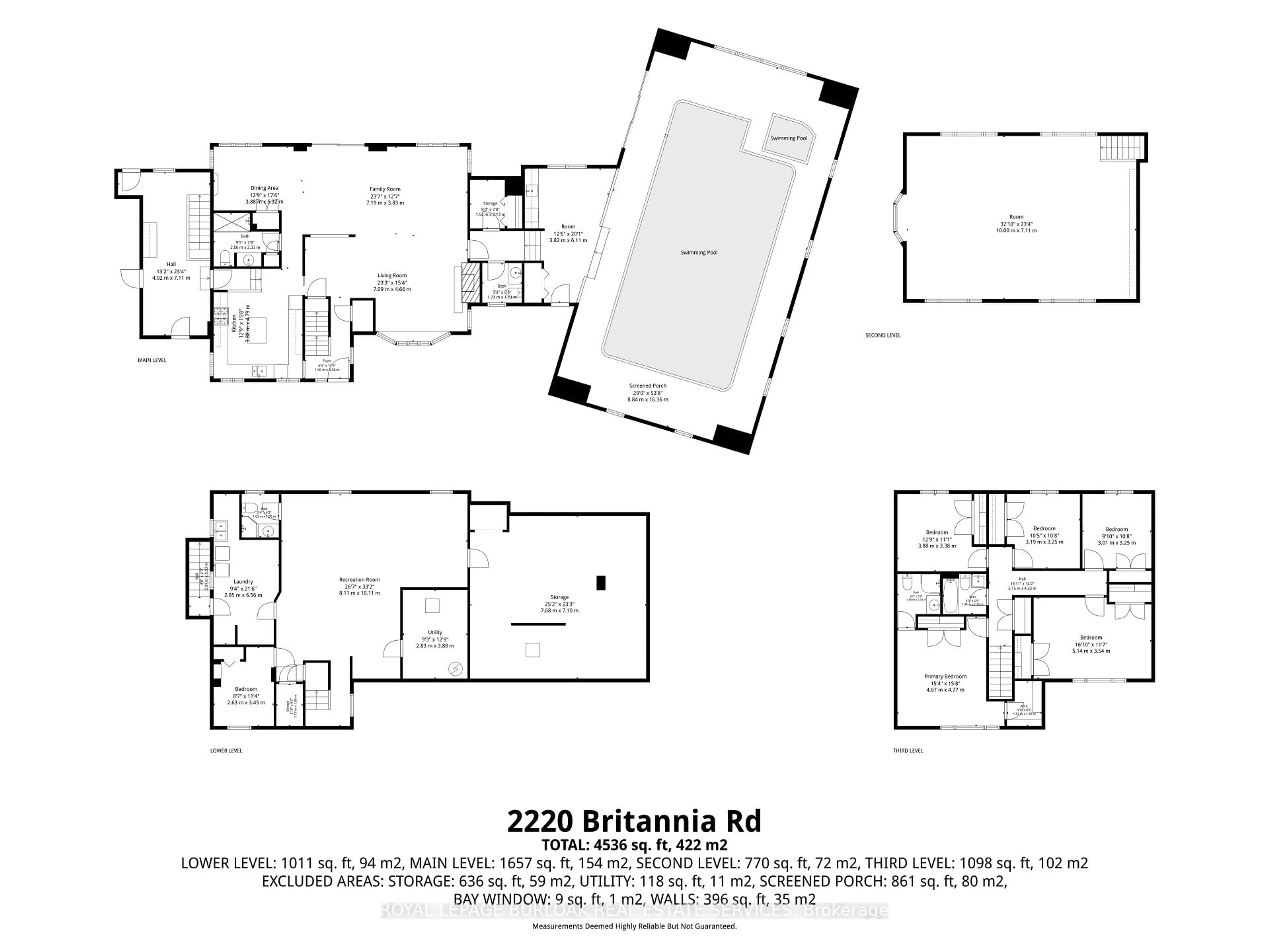 Floor plan for 2220 Britannia Rd, Burlington Ontario L7P 0E8