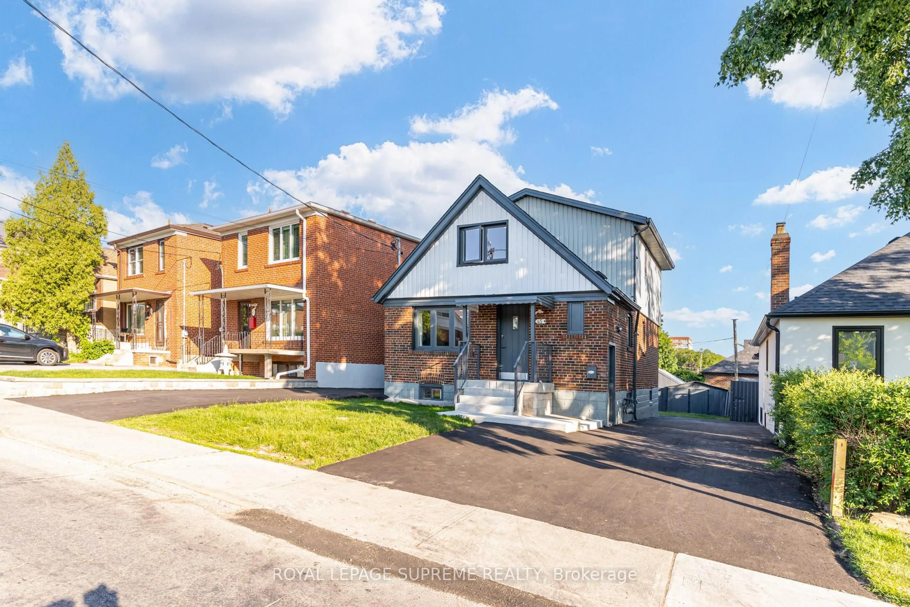 Home with brick exterior material, street for 45 Beechborough Ave, Toronto Ontario M6M 1Z2