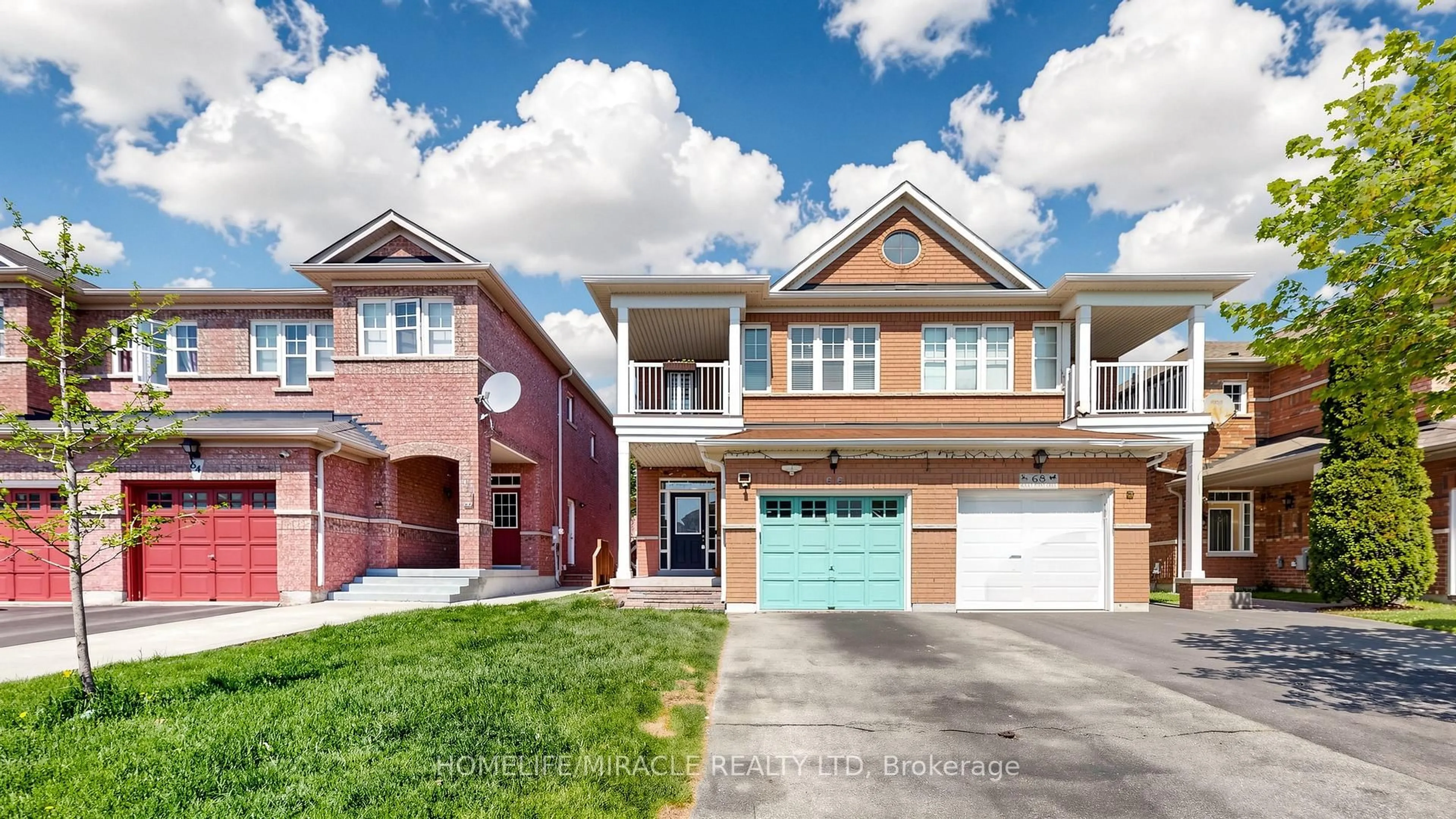 Home with brick exterior material, street for 66 Rocky Point Cres, Brampton Ontario L6V 4R7