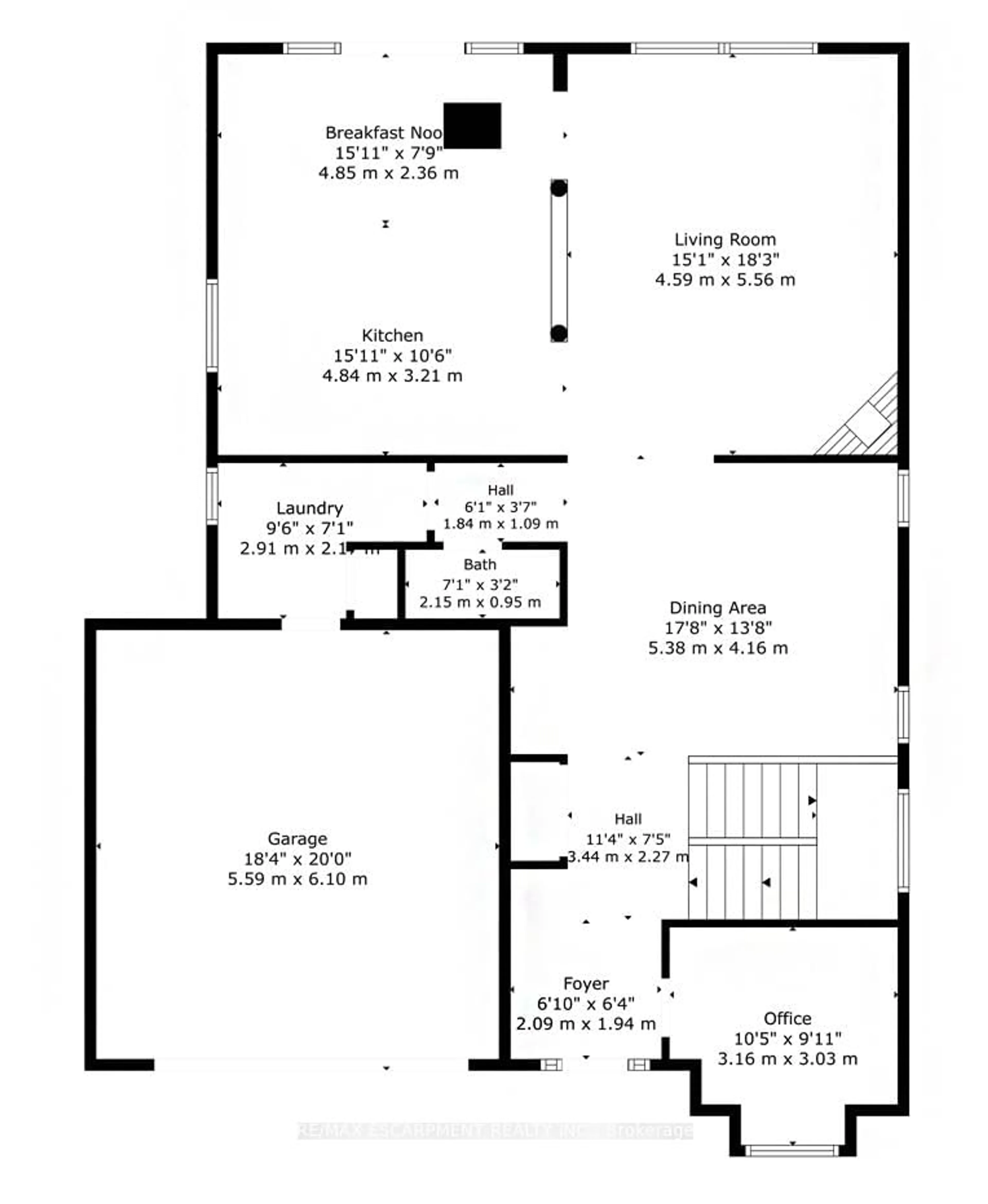 Floor plan for 1047 St Matthews Ave, Burlington Ontario L7T 2J3