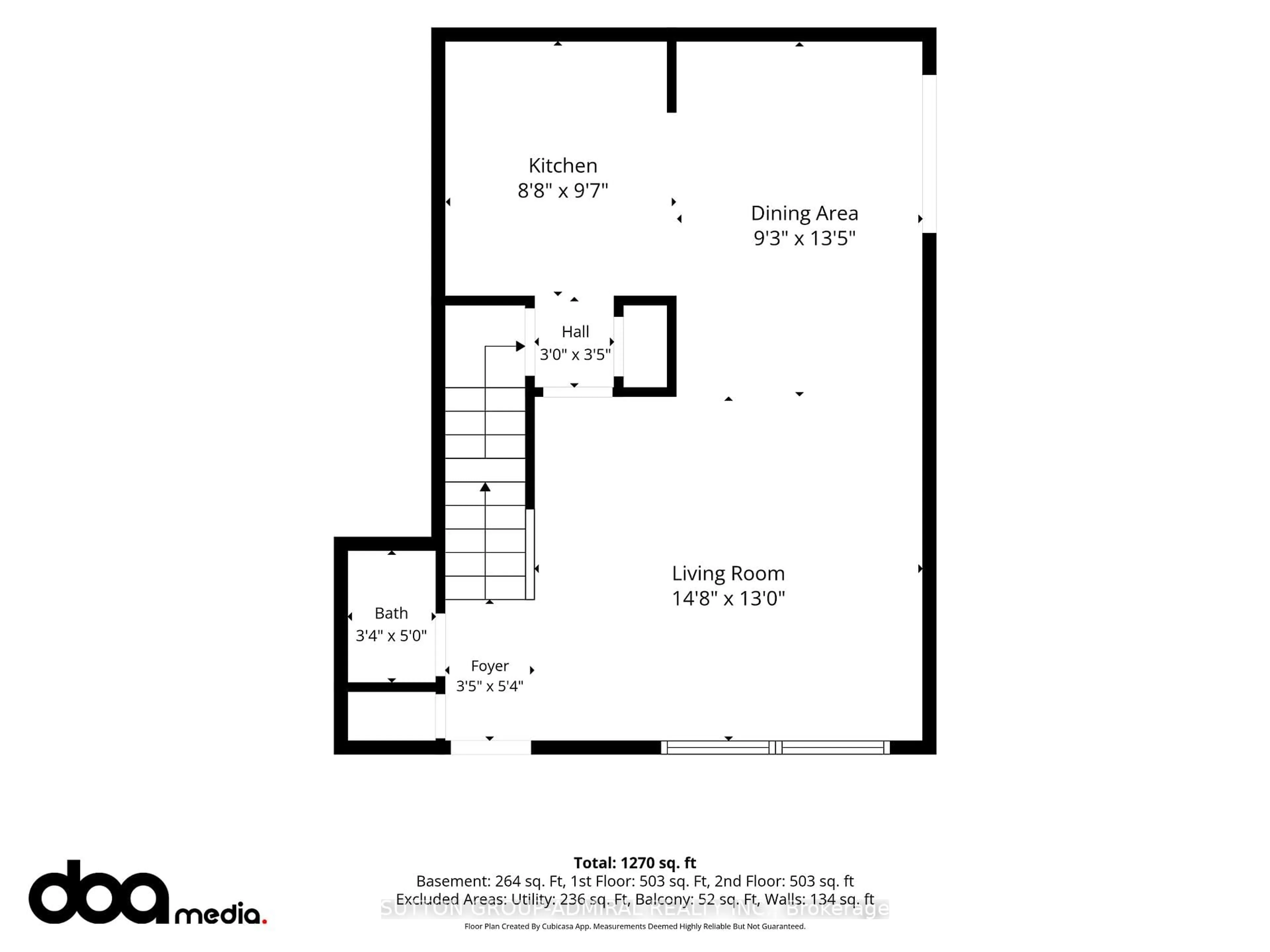 Floor plan for 965 Francis Rd #4, Burlington Ontario L7T 3E1