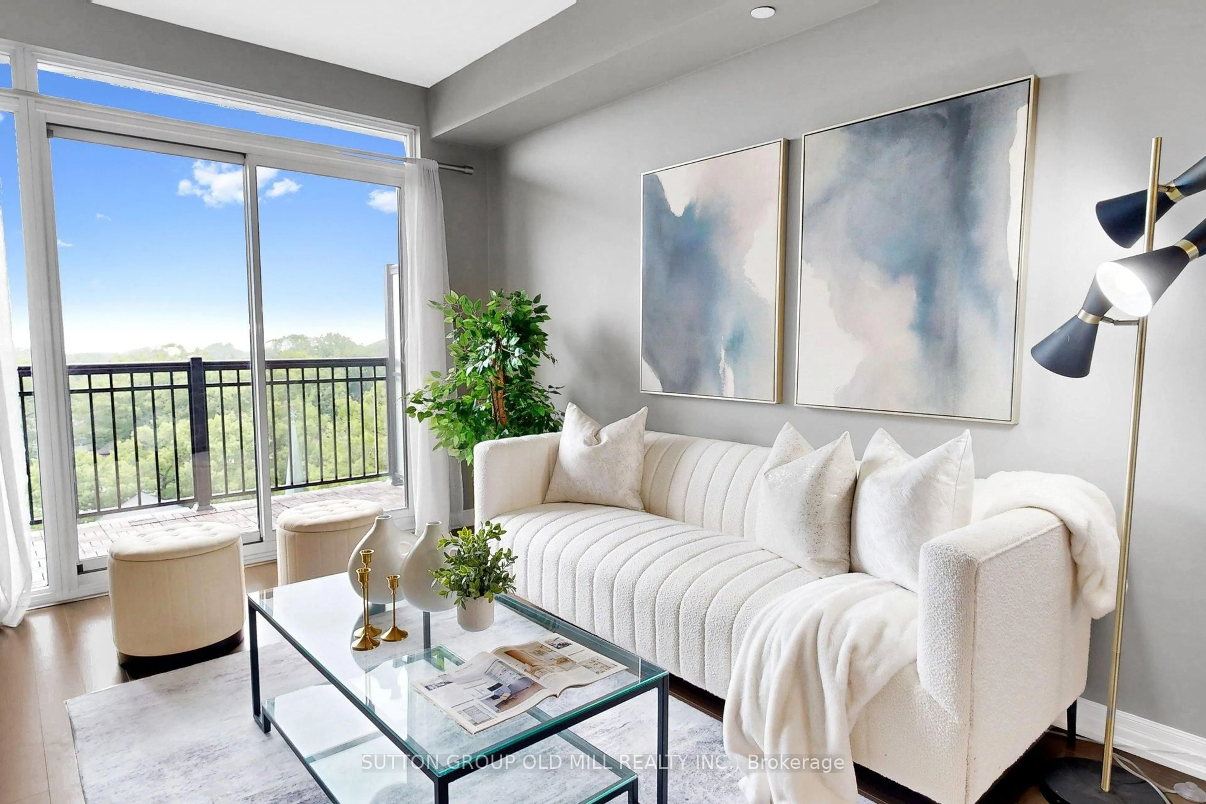 Living room with furniture, unknown for 3563 Lake Shore Blvd #707, Toronto Ontario M8W 0A3
