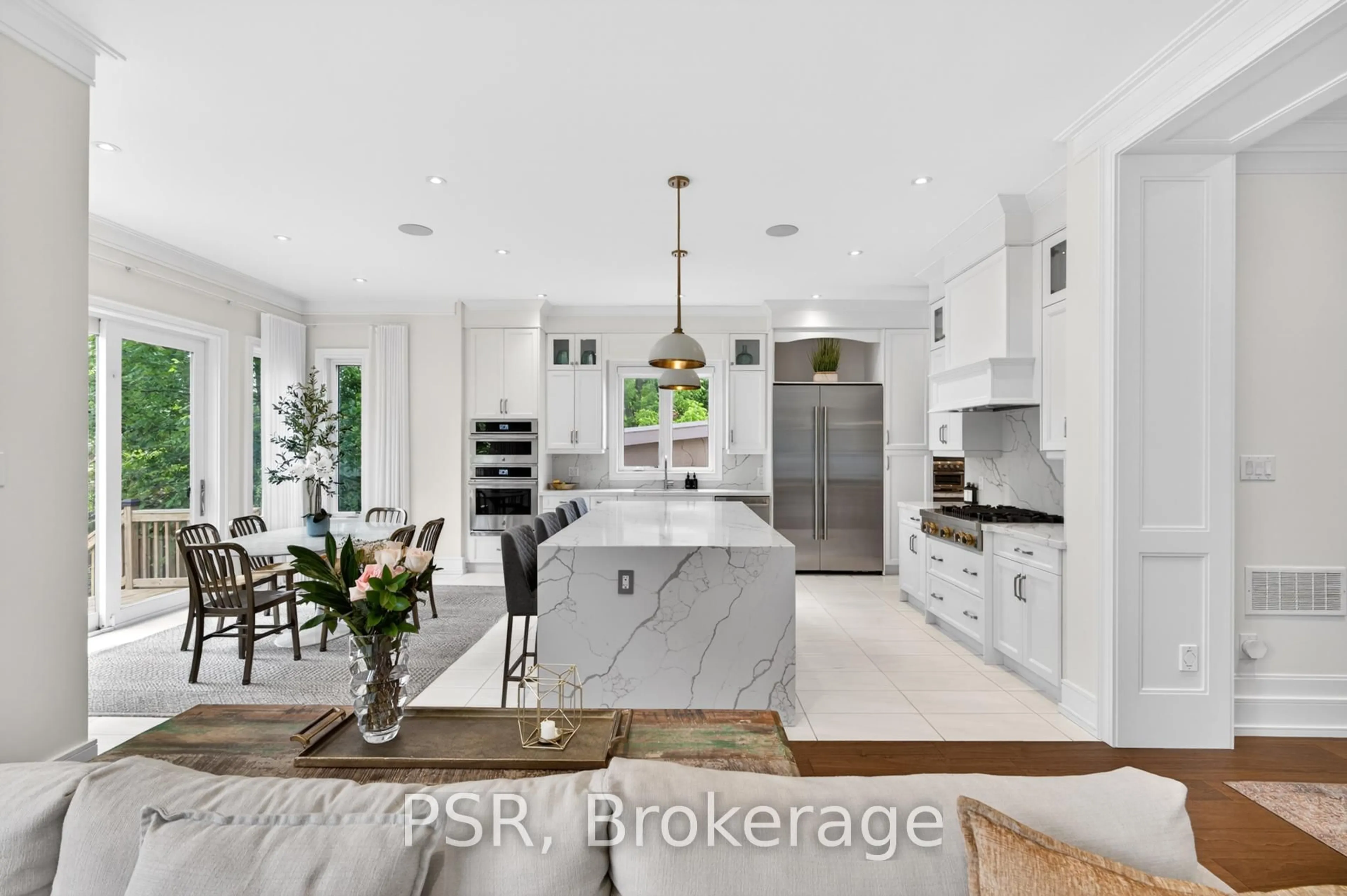 Contemporary kitchen, ceramic/tile floor for 1337 Northaven Dr, Mississauga Ontario L5G 4E8
