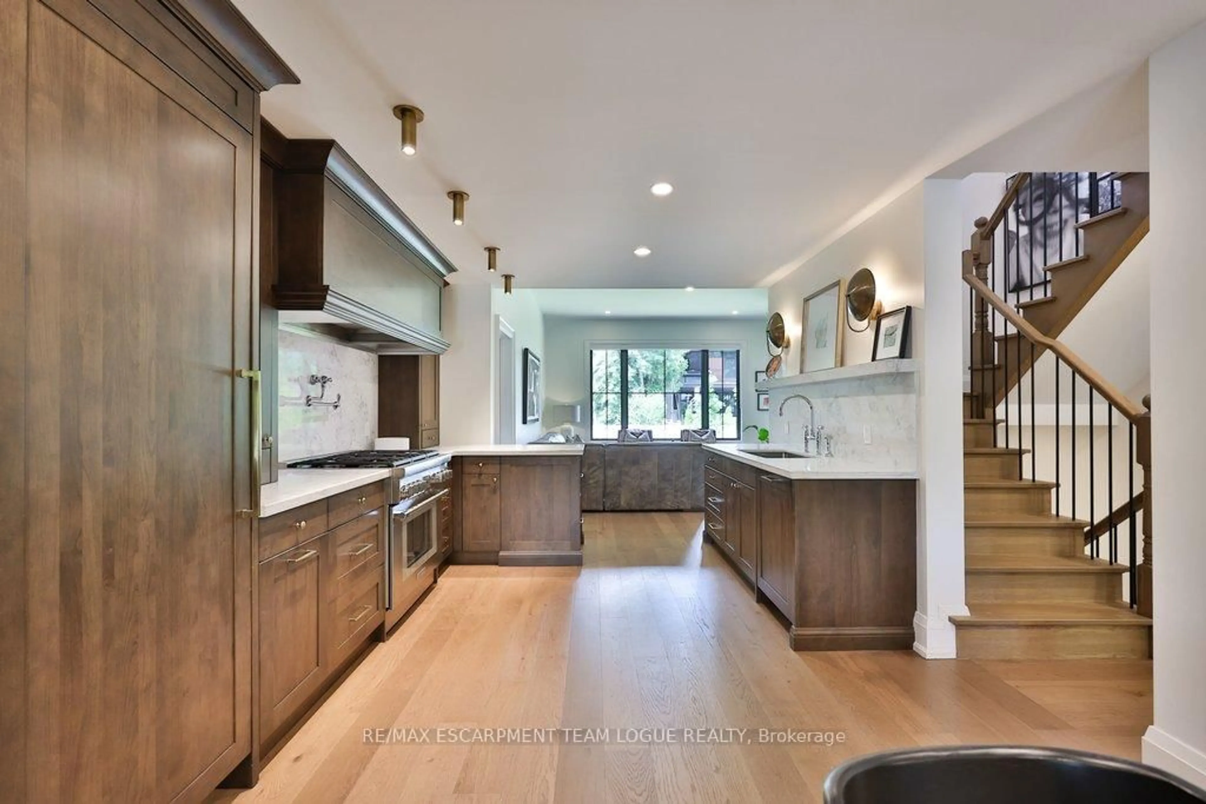 Contemporary kitchen, ceramic/tile floor for 211 Ascot Pl, Burlington Ontario L7T 1Y3