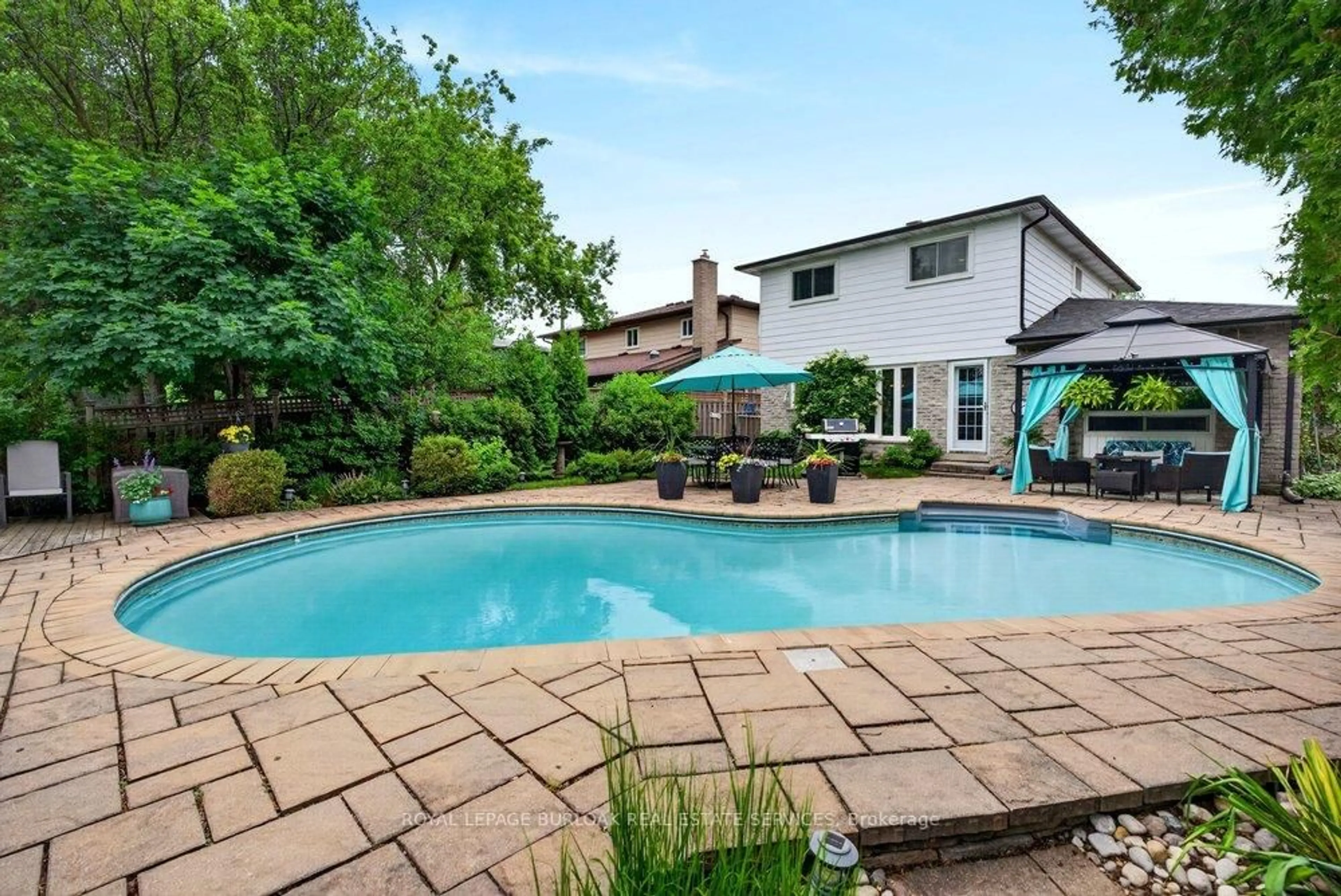Pool for 2341 Duncaster Dr, Burlington Ontario L7P 4C3