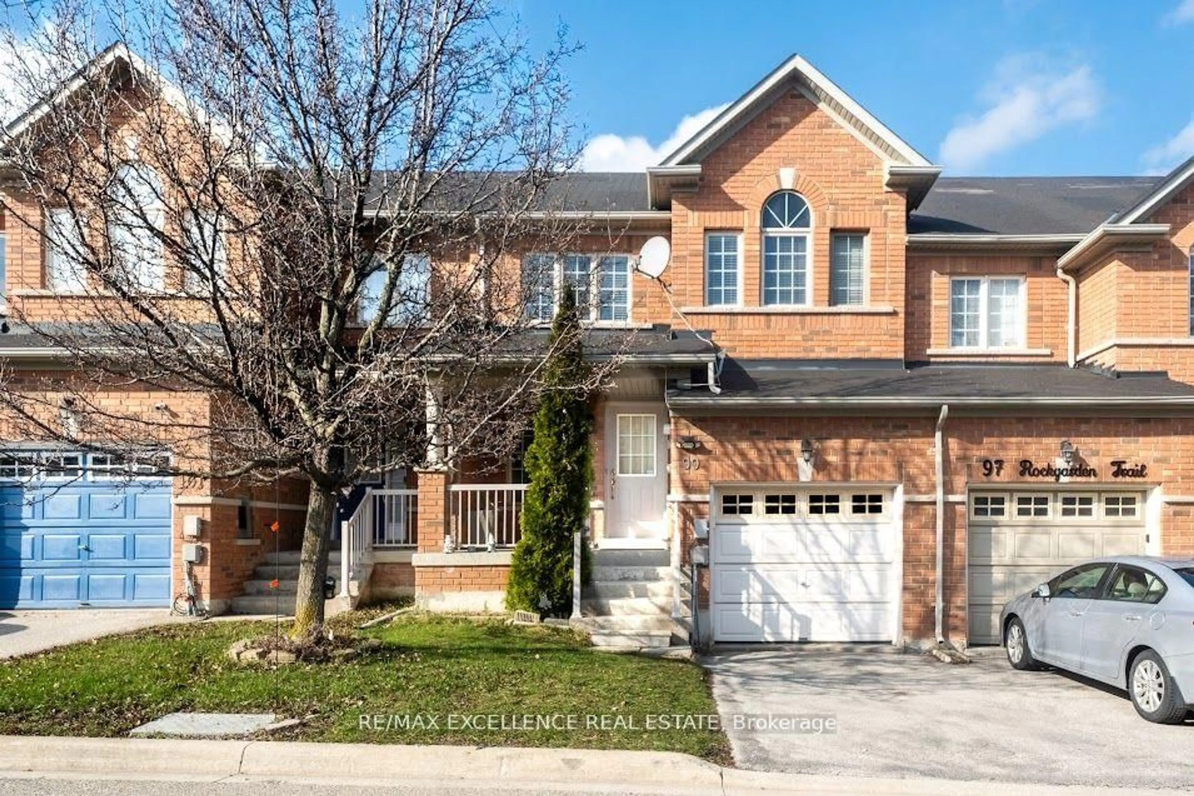 Home with brick exterior material, street for 99 Rockgarden Tr, Brampton Ontario L6R 3N1