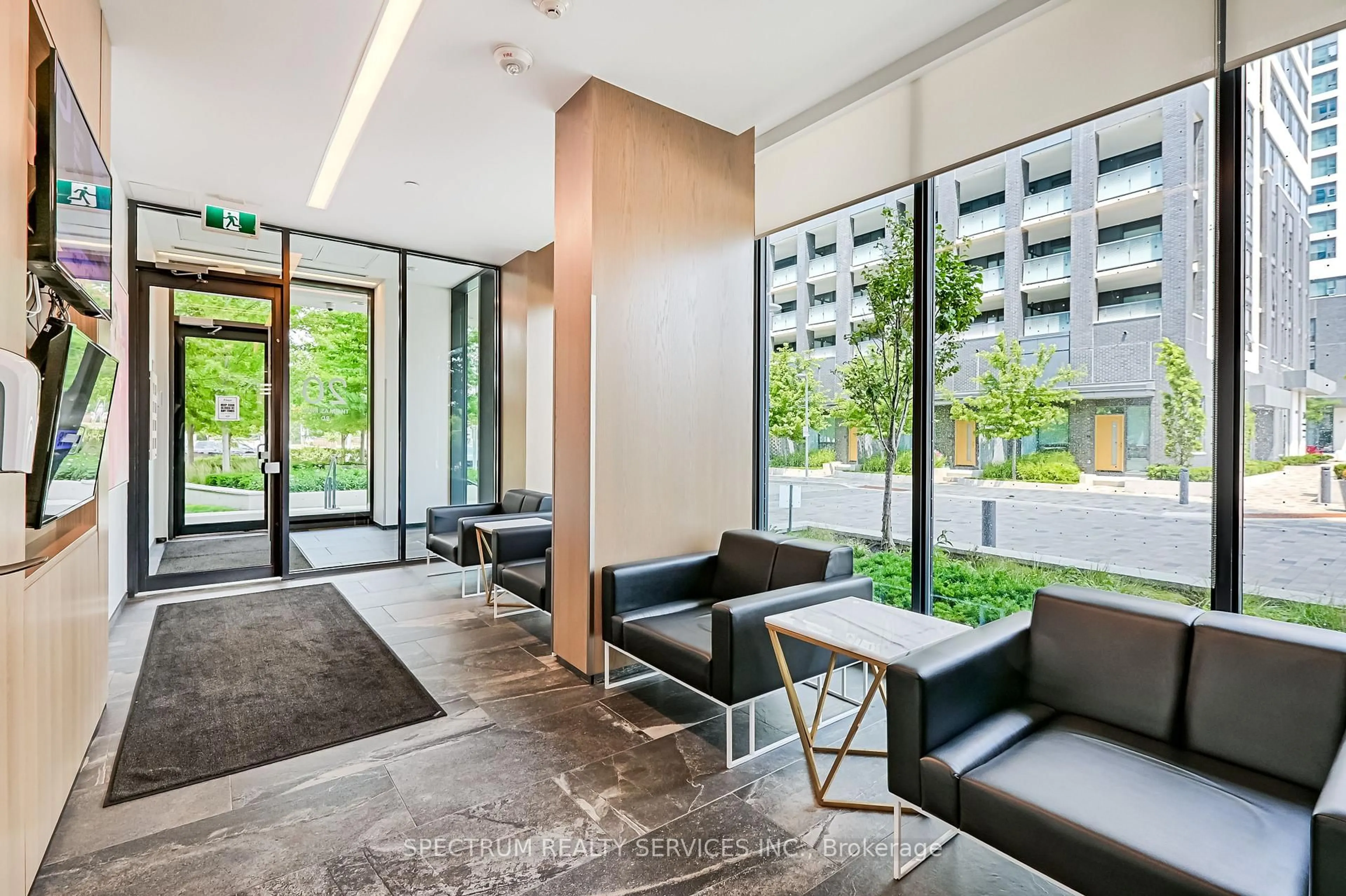 Indoor foyer for 20 Thomas Riley Rd #207, Toronto Ontario N9B 1B1
