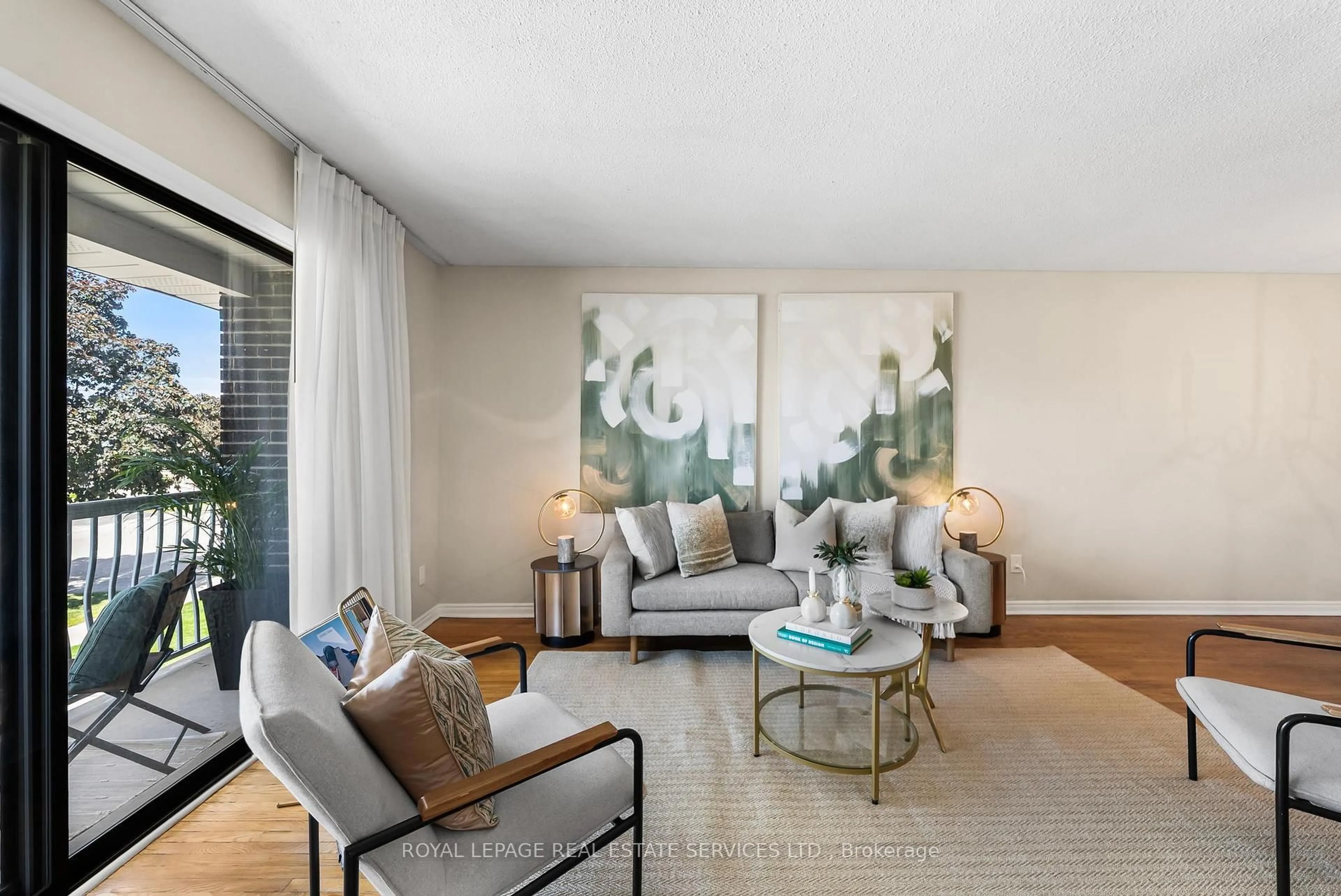 Living room with furniture, unknown for 34 John Lindsay Crt, Toronto Ontario M3L 2K1
