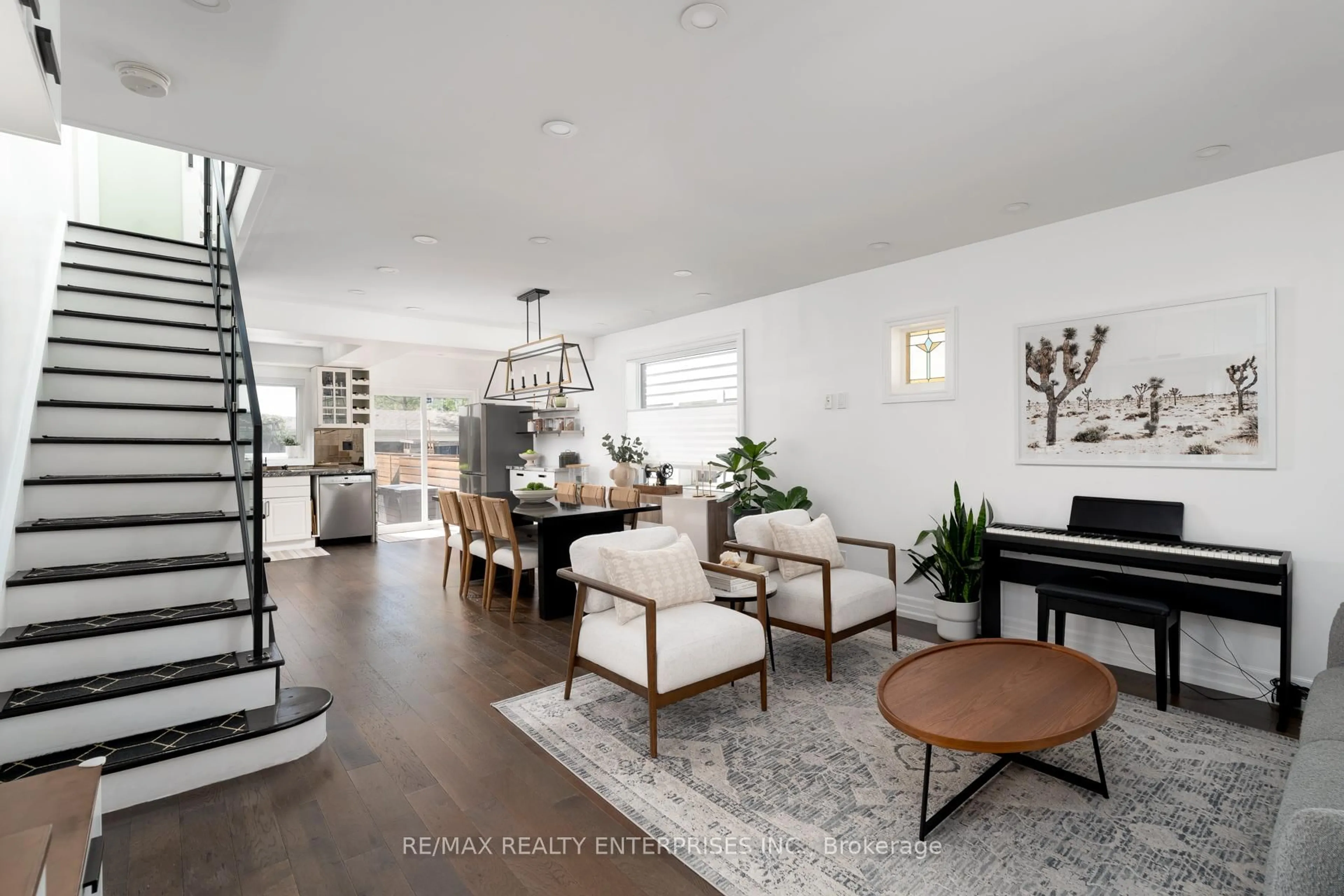 Living room with furniture, unknown for 52 Fifth St, Toronto Ontario M8V 2Z2