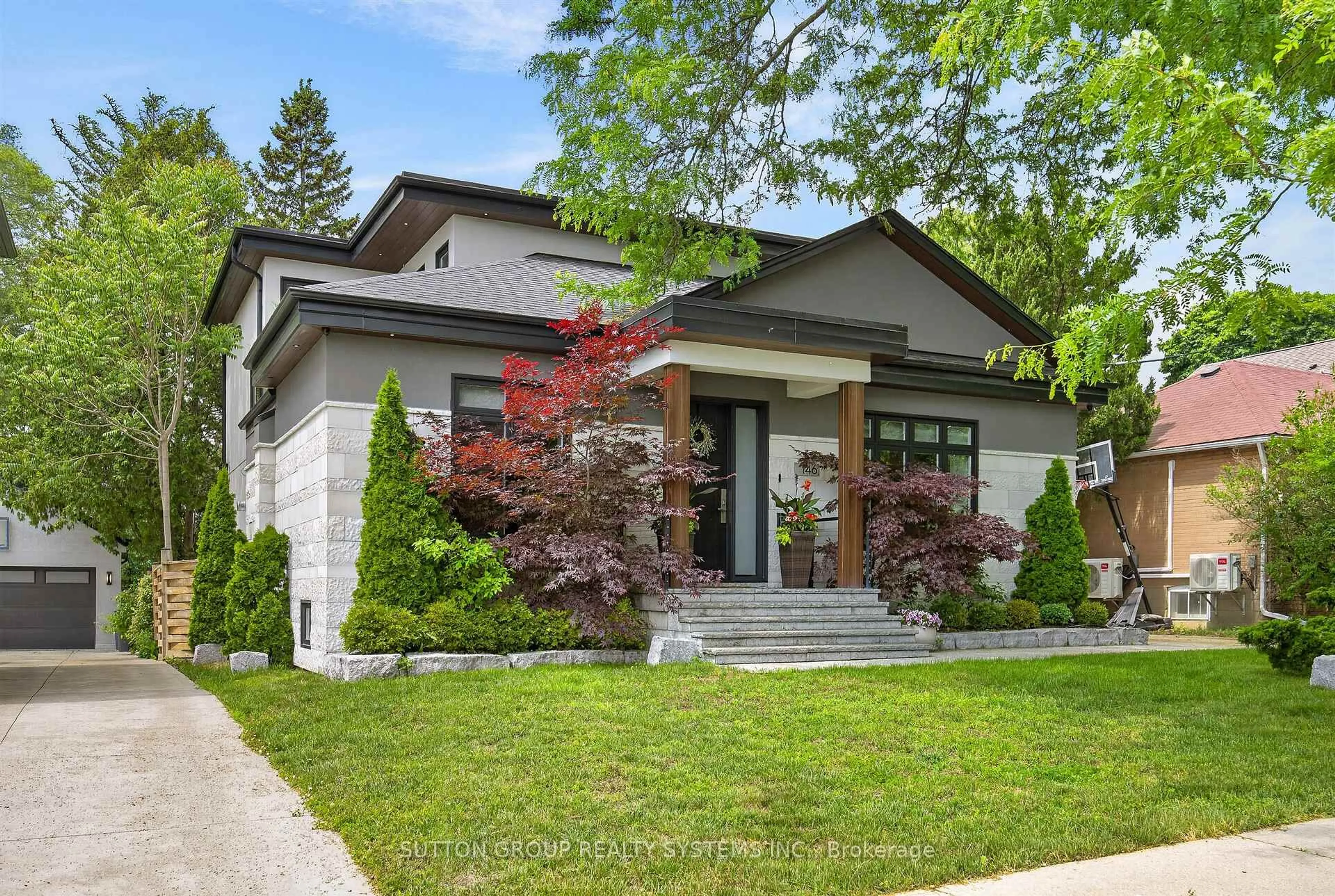 Home with brick exterior material, street for 146 Martin Grove Rd, Toronto Ontario M9B 4K9