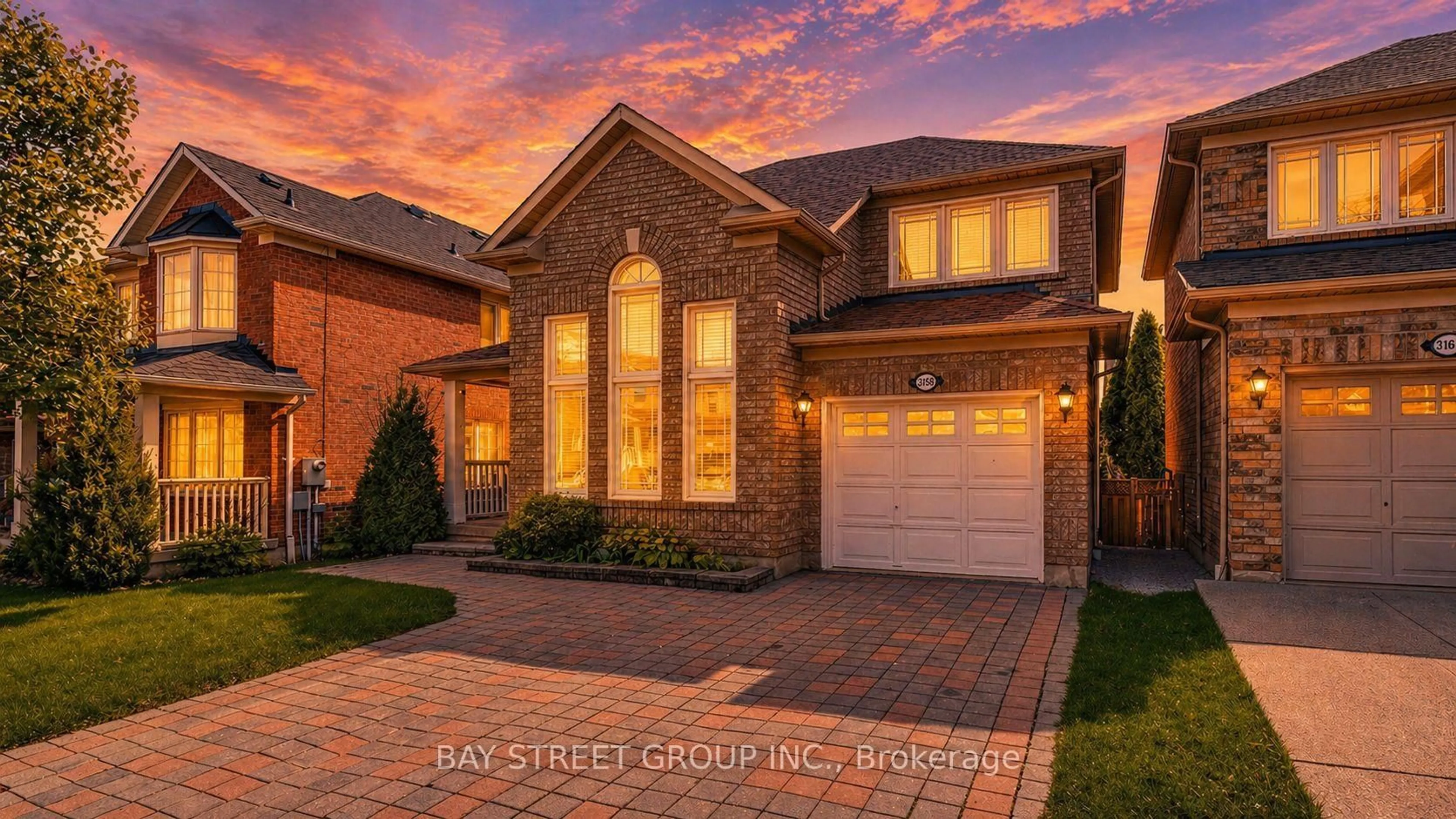 Home with brick exterior material, street for 3158 Rock Harbour Rd, Mississauga Ontario L5B 4G4