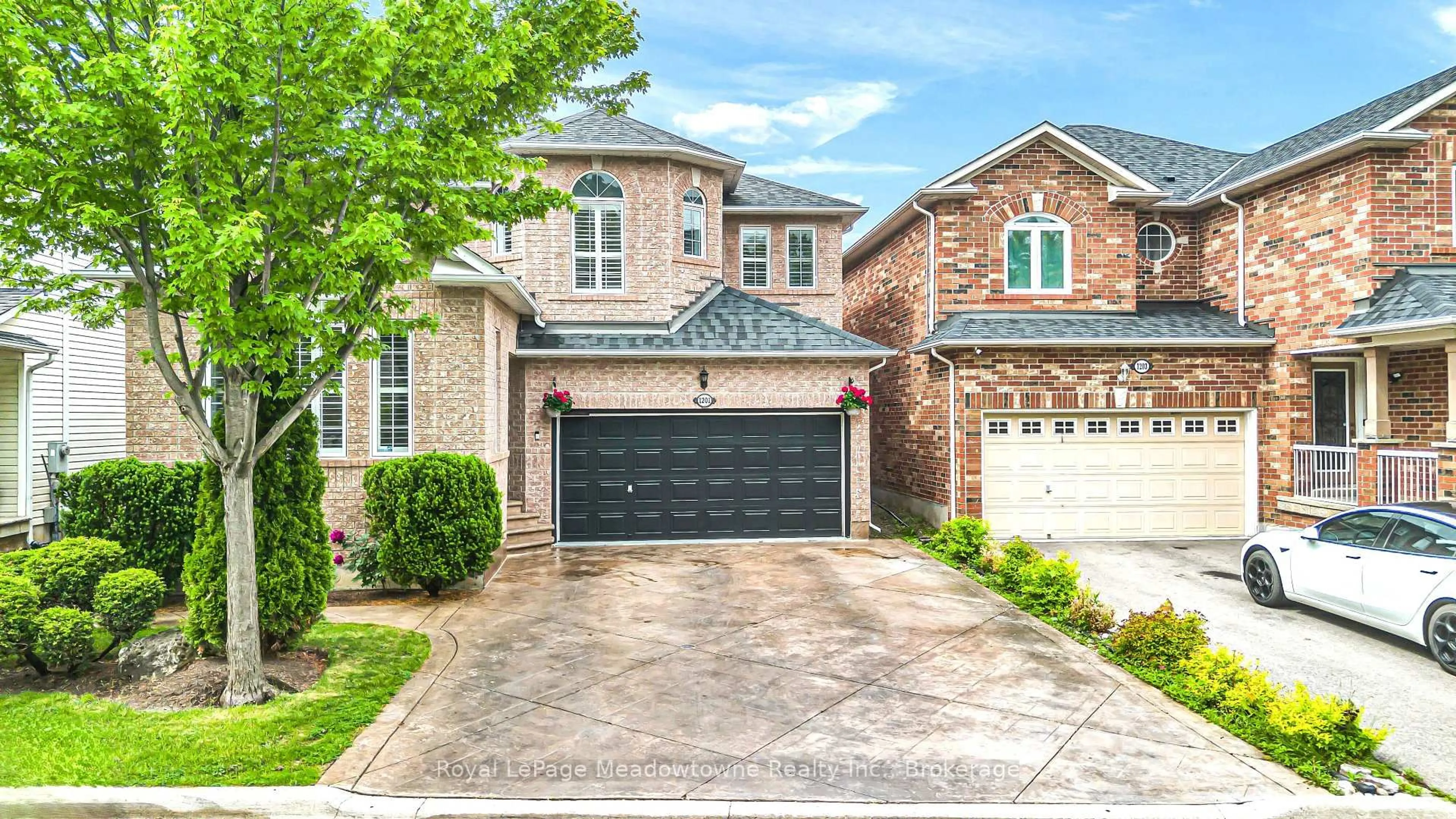 Home with brick exterior material, street for 1201 Fox Cres, Milton Ontario L9T 6C5