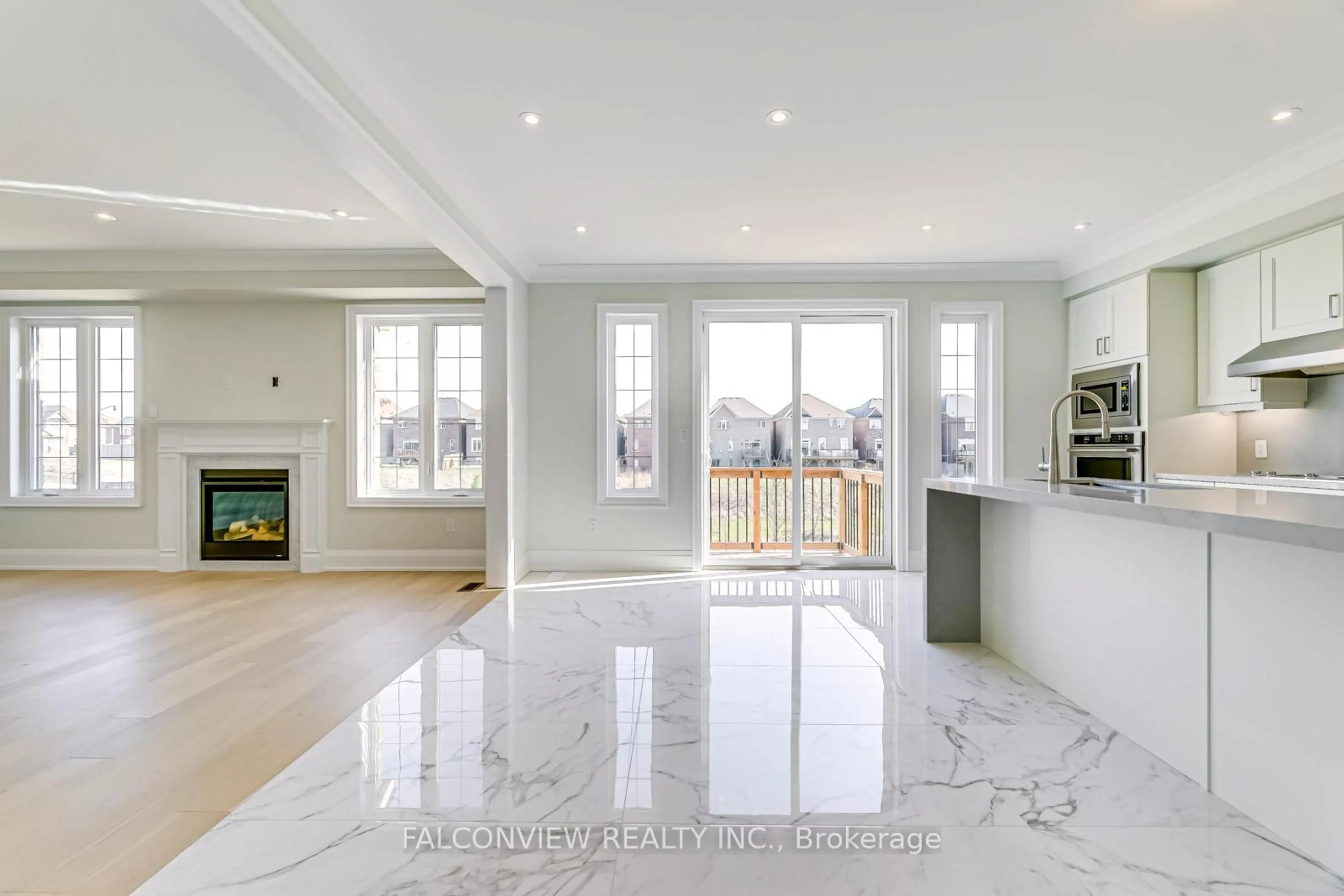 Open concept kitchen, unknown for 91 BRENSCOMBE Rd, Brampton Ontario L7A 4K5
