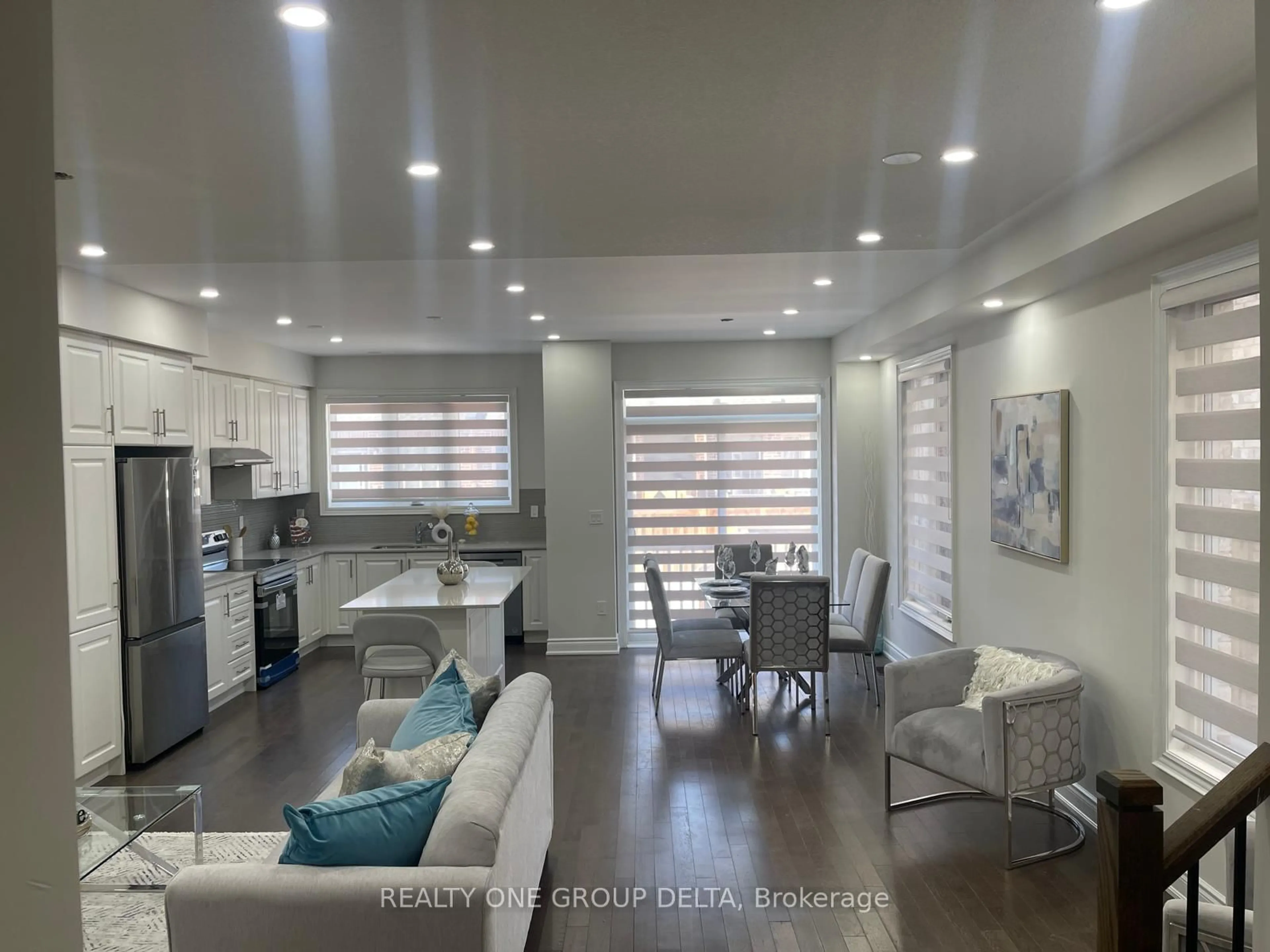 Open concept kitchen, unknown for 6 Quinton Rdge #., Brampton Ontario L6Y 0E3