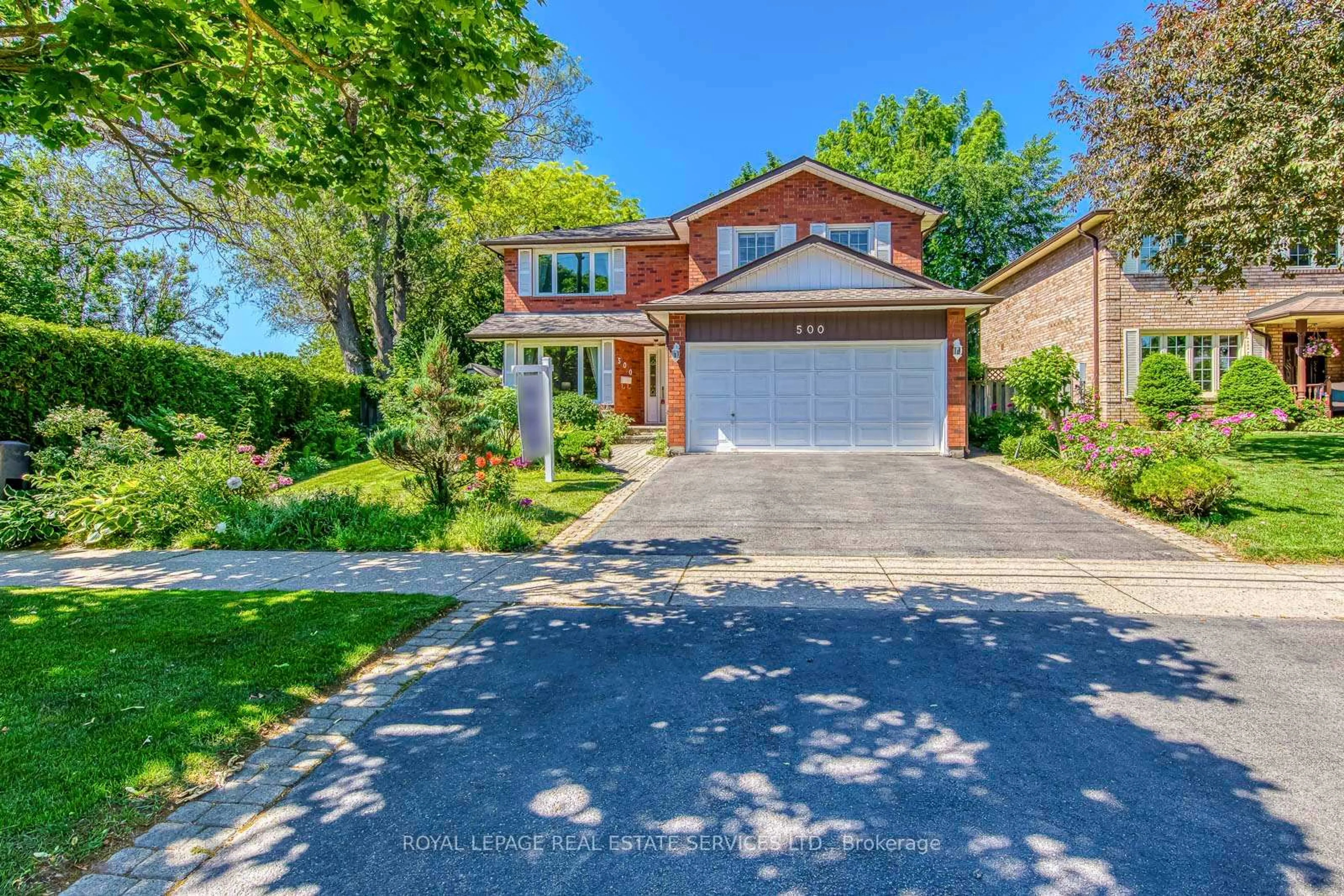 Home with brick exterior material, street for 500 Woodview Rd, Burlington Ontario L7N 3P9