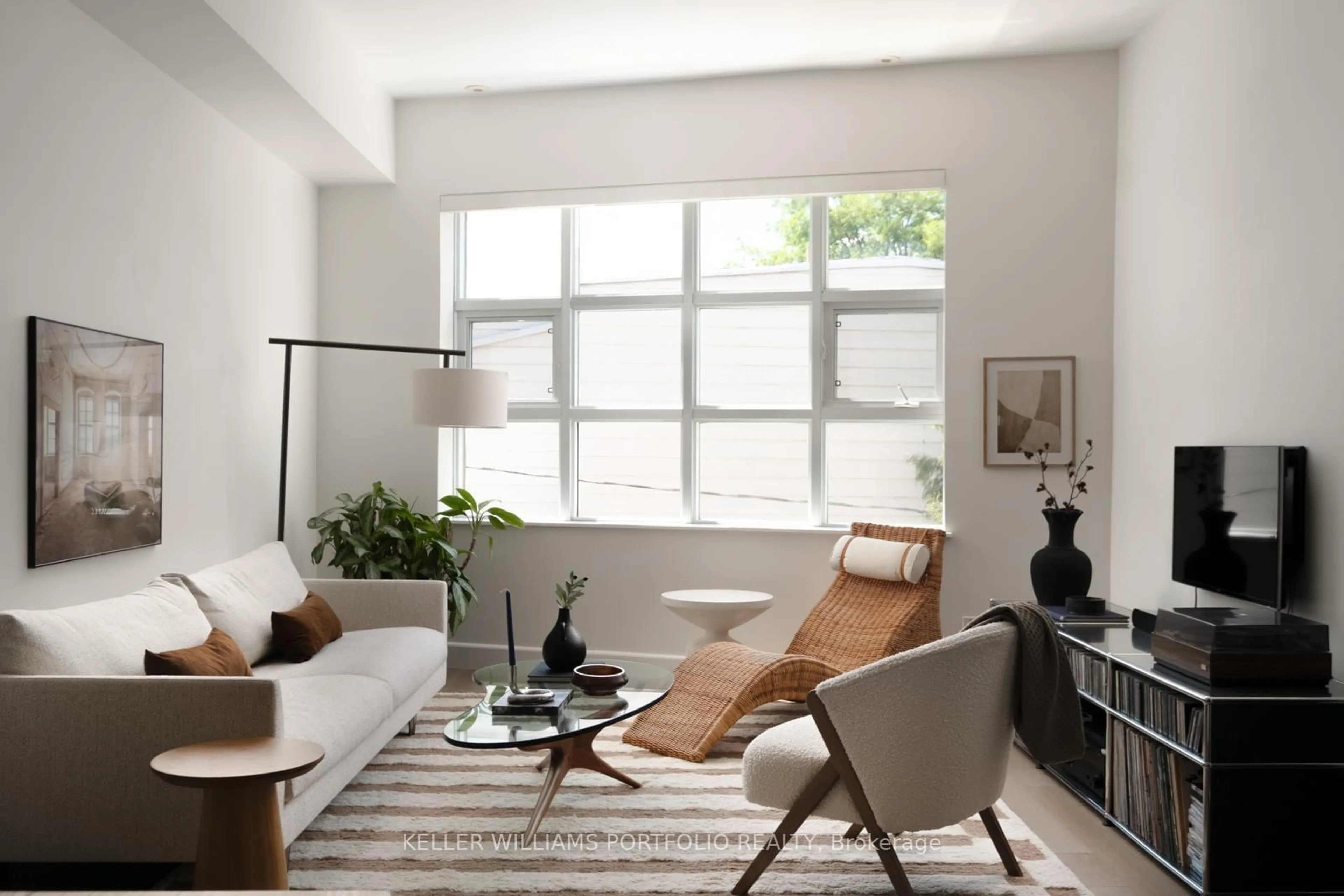 Living room with furniture, unknown for 235 Medland St #209, Toronto Ontario M6P 2N6