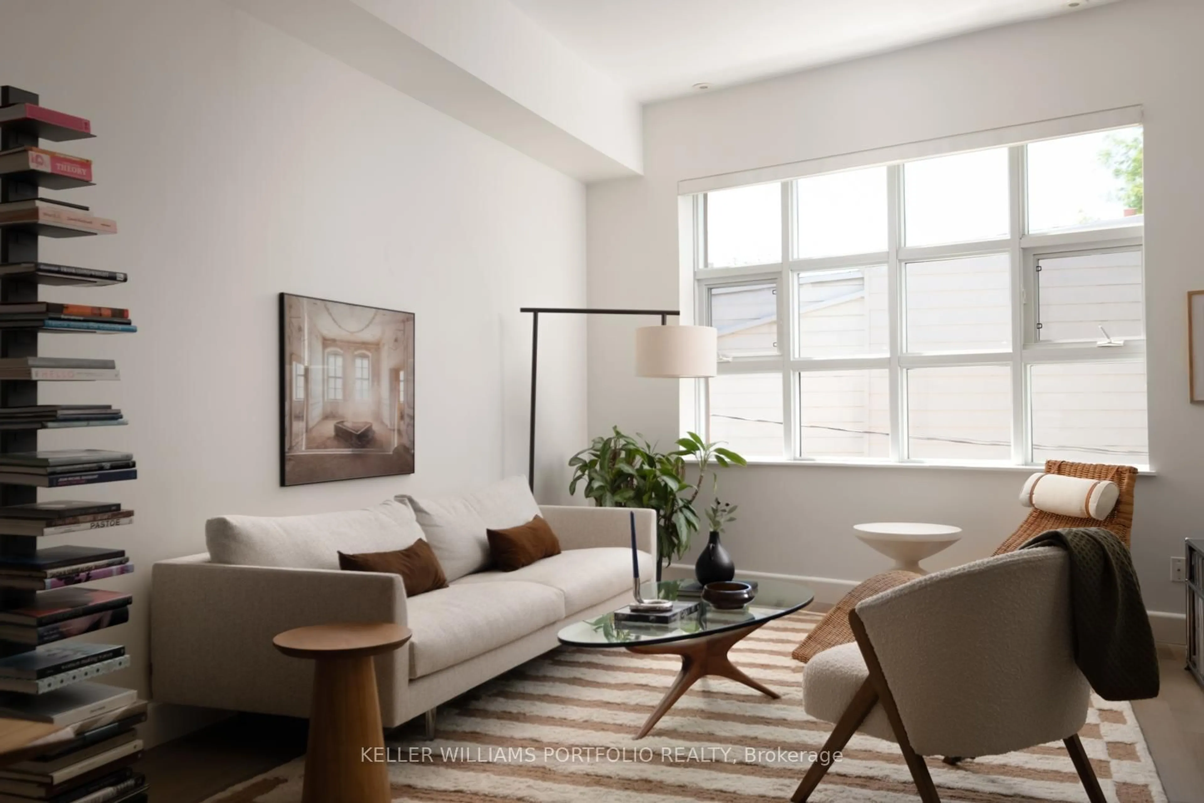 Living room with furniture, unknown for 235 Medland St #209, Toronto Ontario M6P 2N6