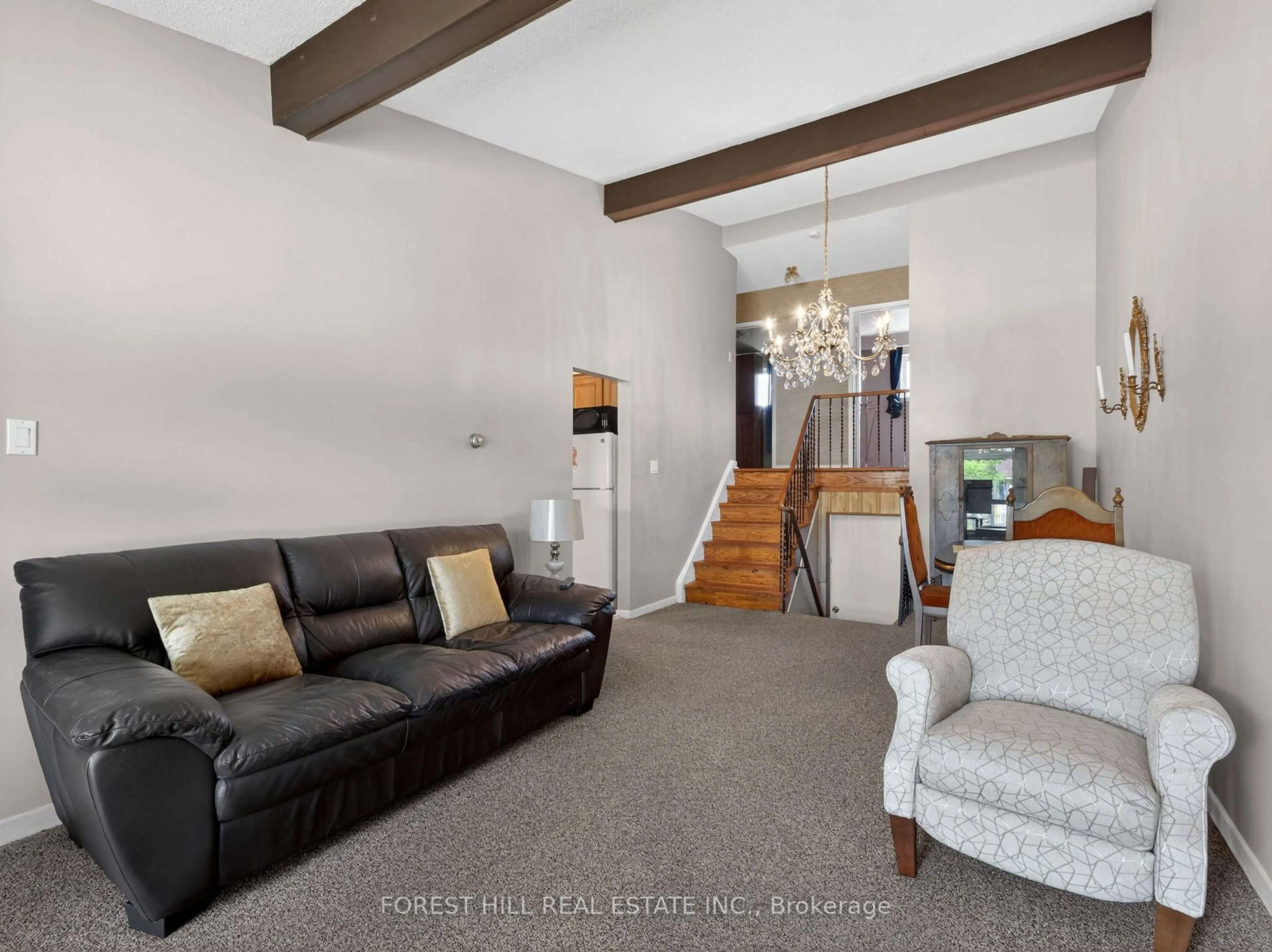 Living room with furniture, unknown for 43 Lanyard Rd, Toronto Ontario M9M 1Y8